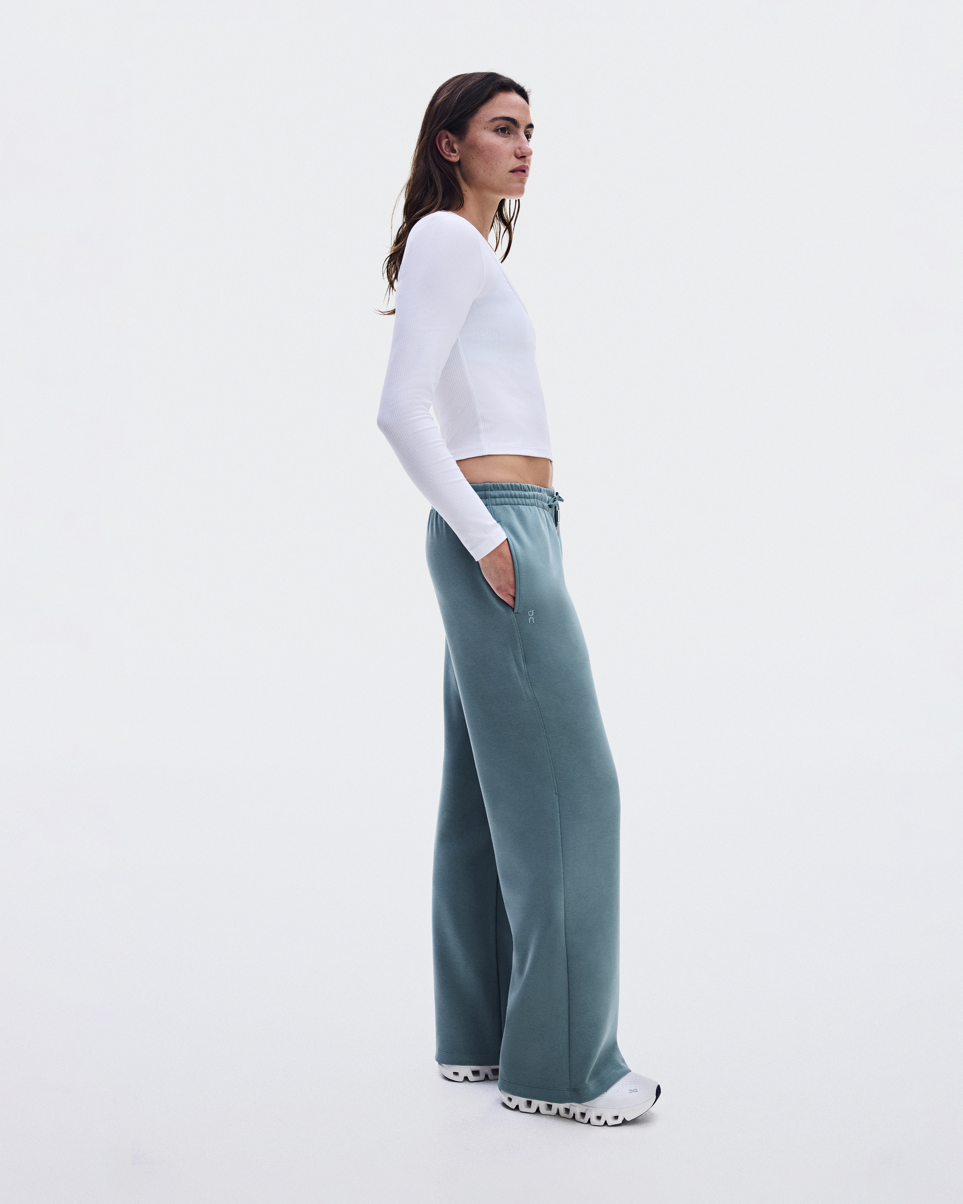 Studio Pants Wide - Agave