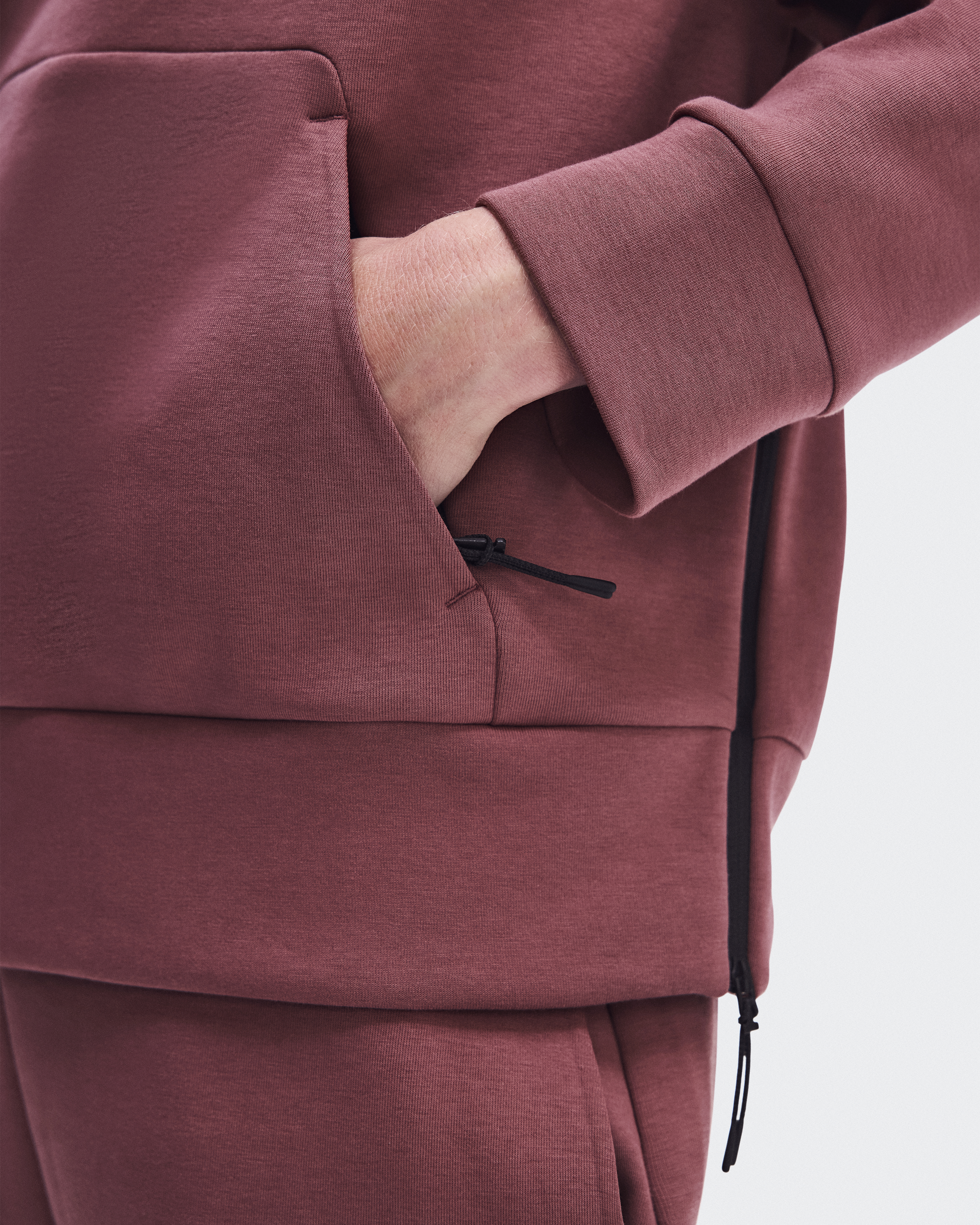 Focus Tech Hoodie - Barberry