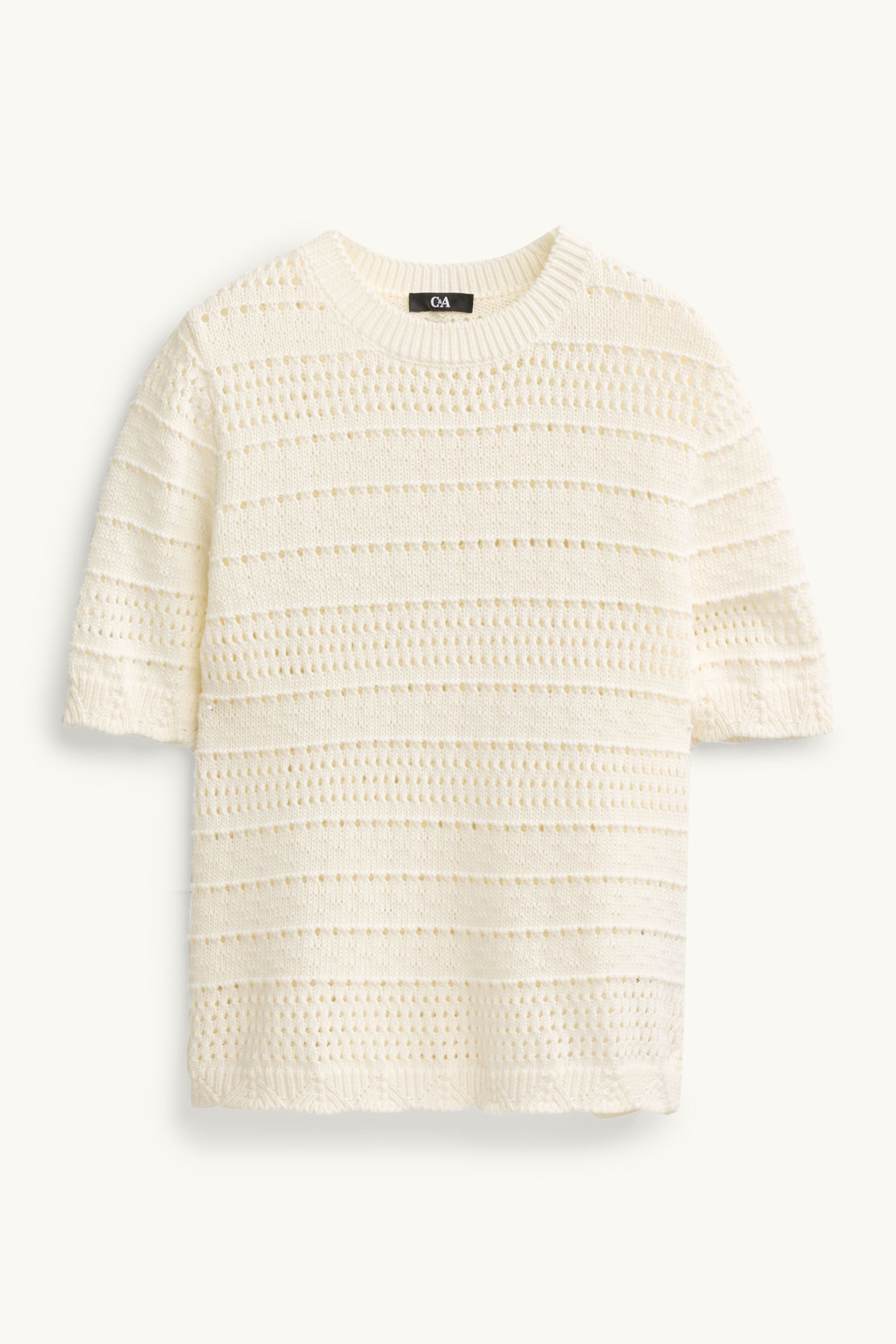 Jumper - short sleeve cremewhite