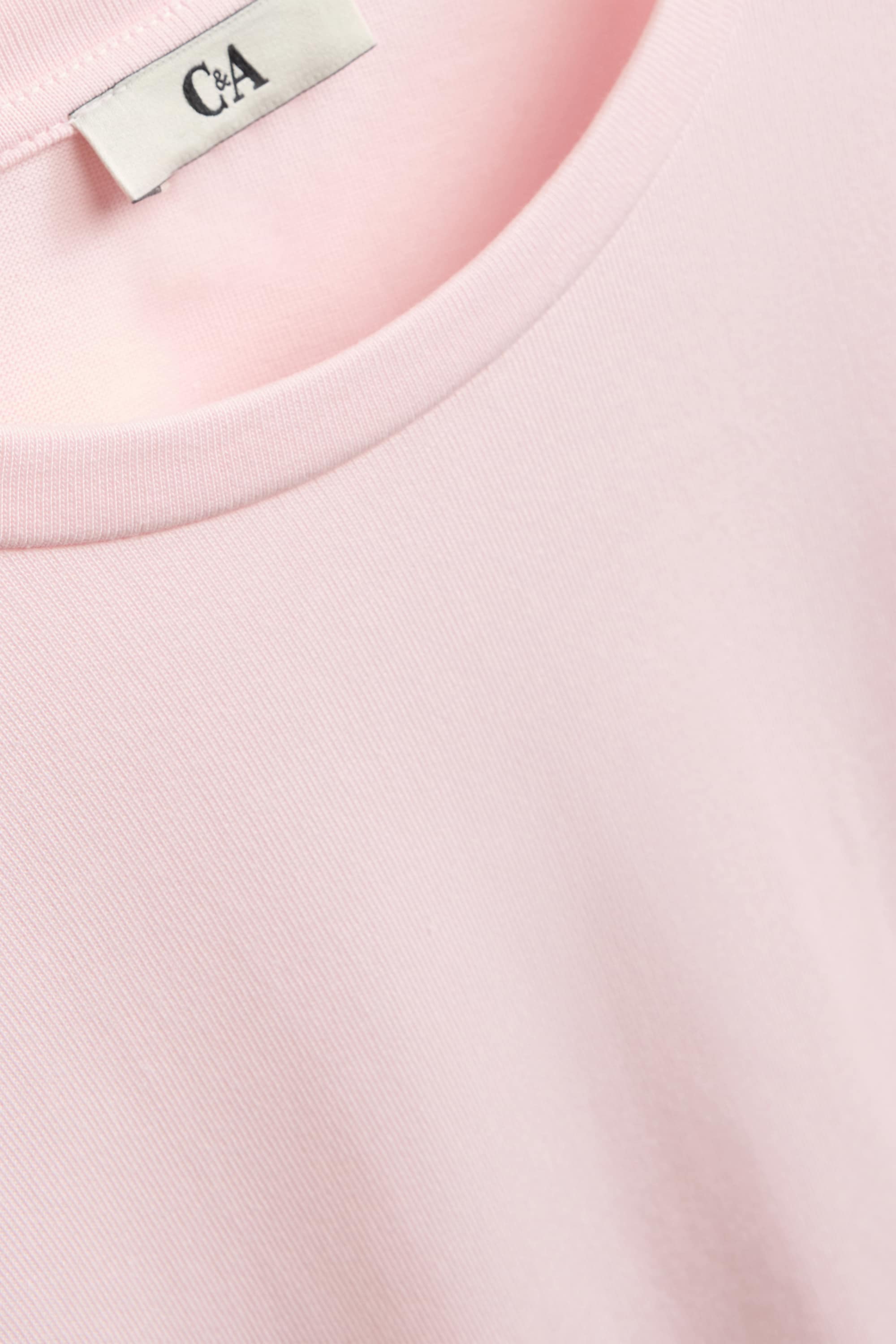 T-shirt - oversized pale pink