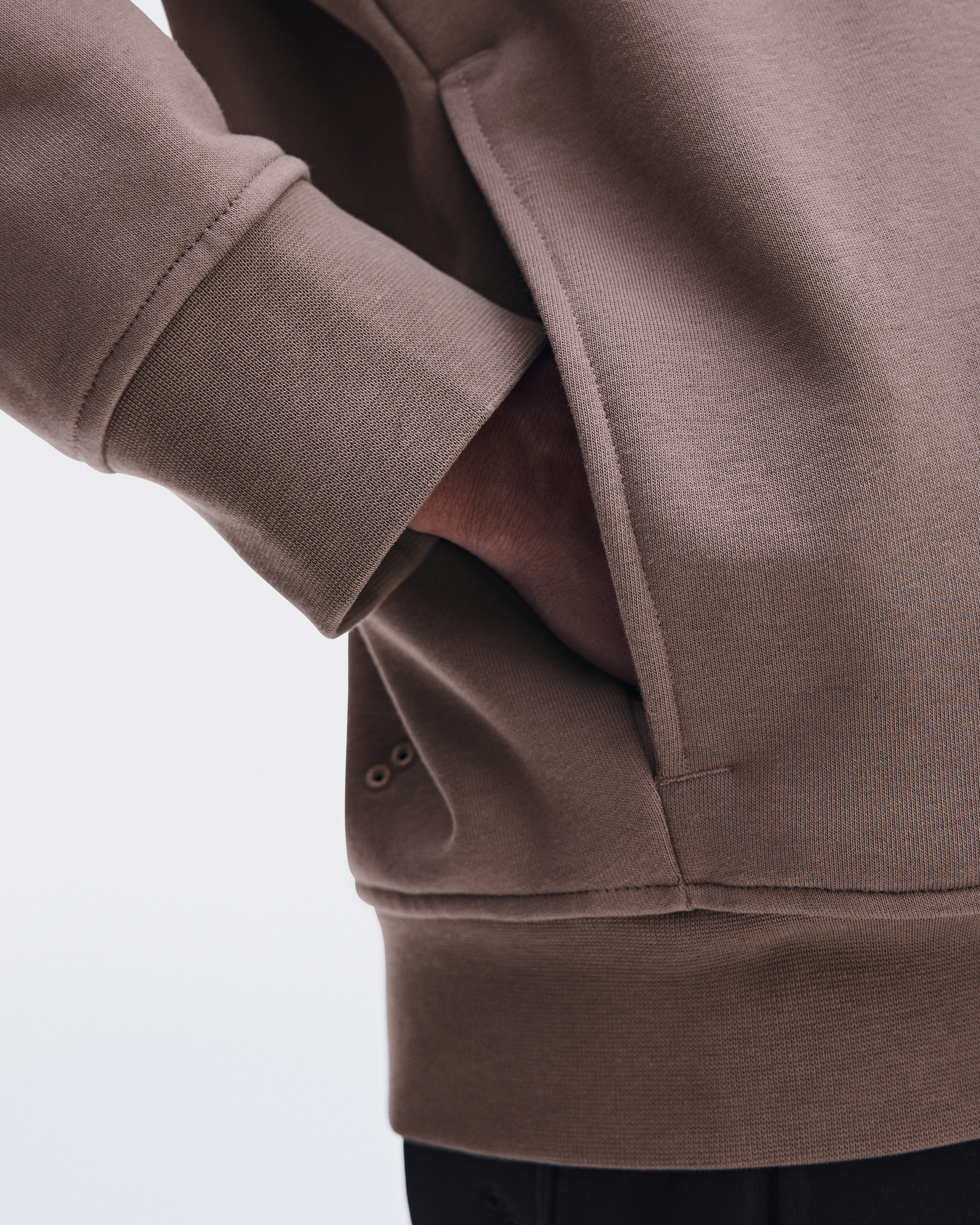 Club Collective 1/4 Zip - Clove