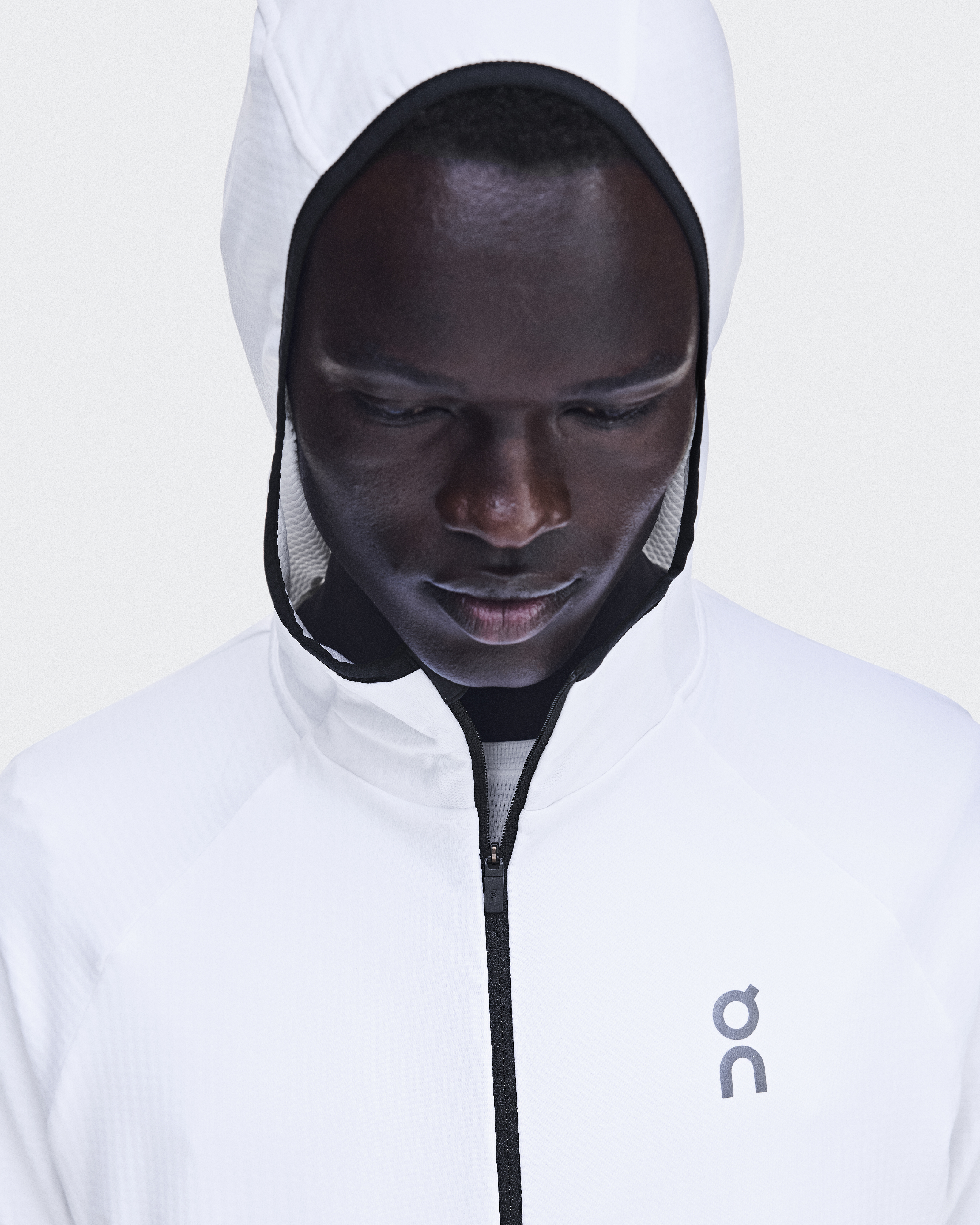 Climate Zip Hoodie - White