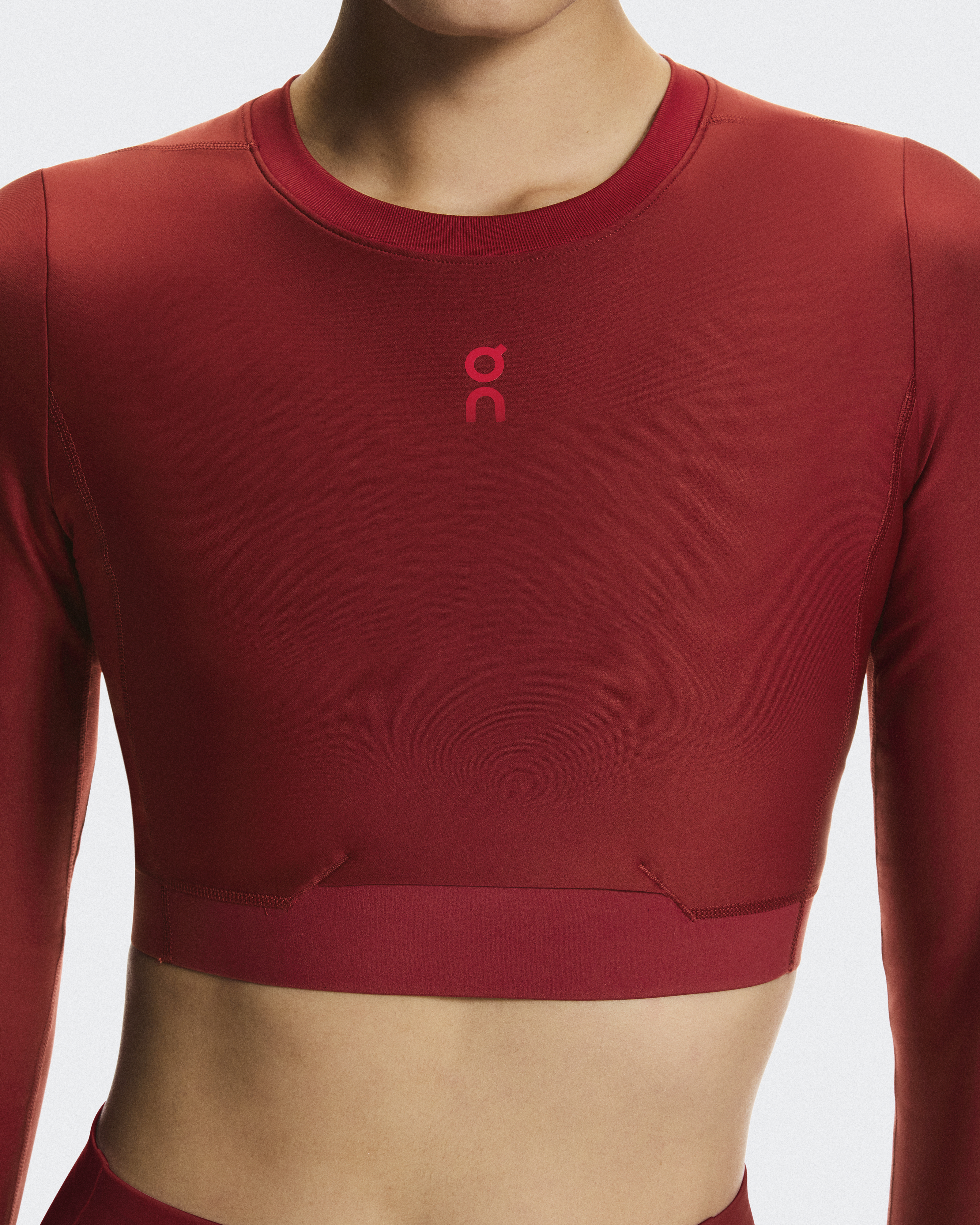Train Long Sleeve Crop Year of the Horse - Sienna