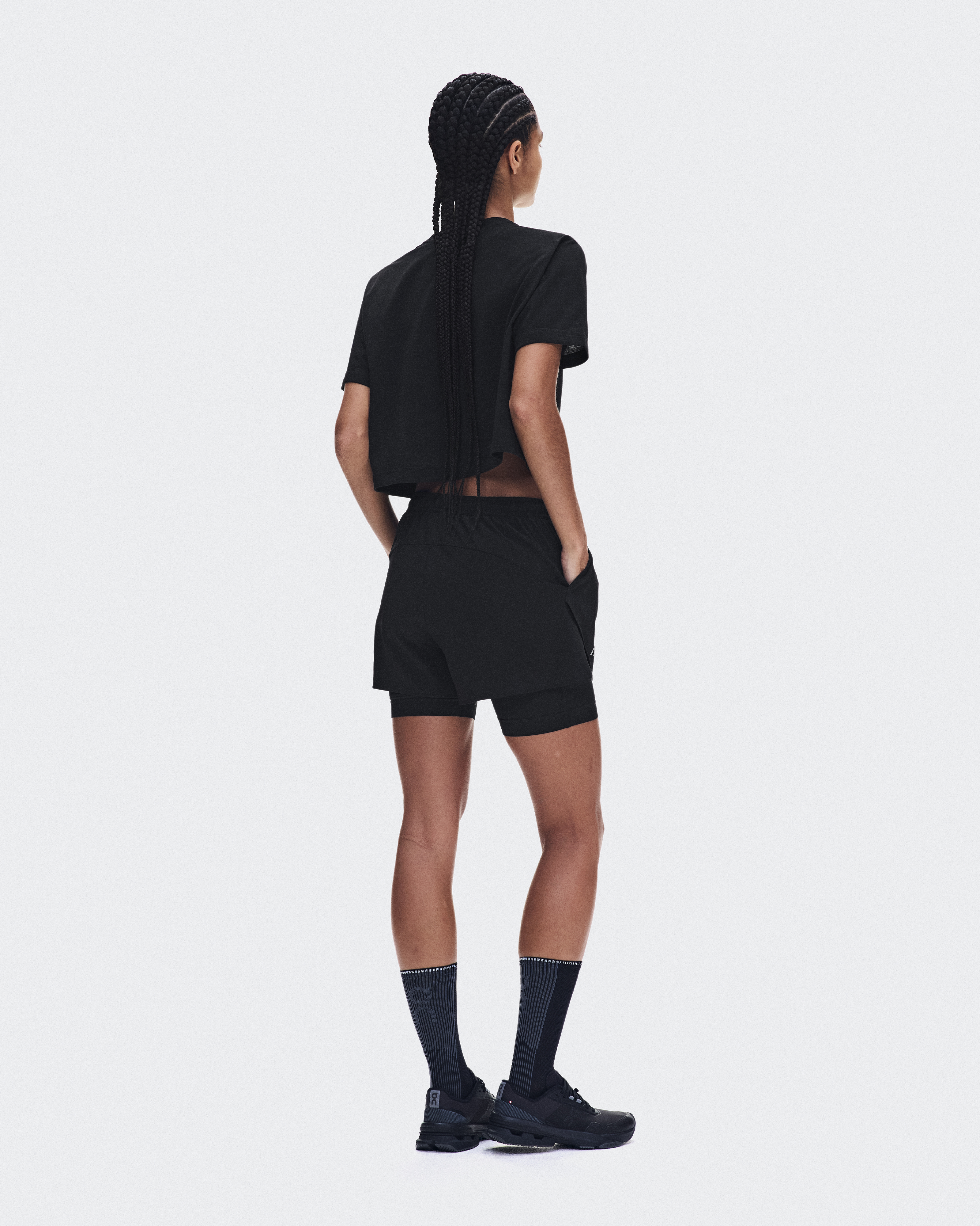 Train 2-in-1 Shorts - Black