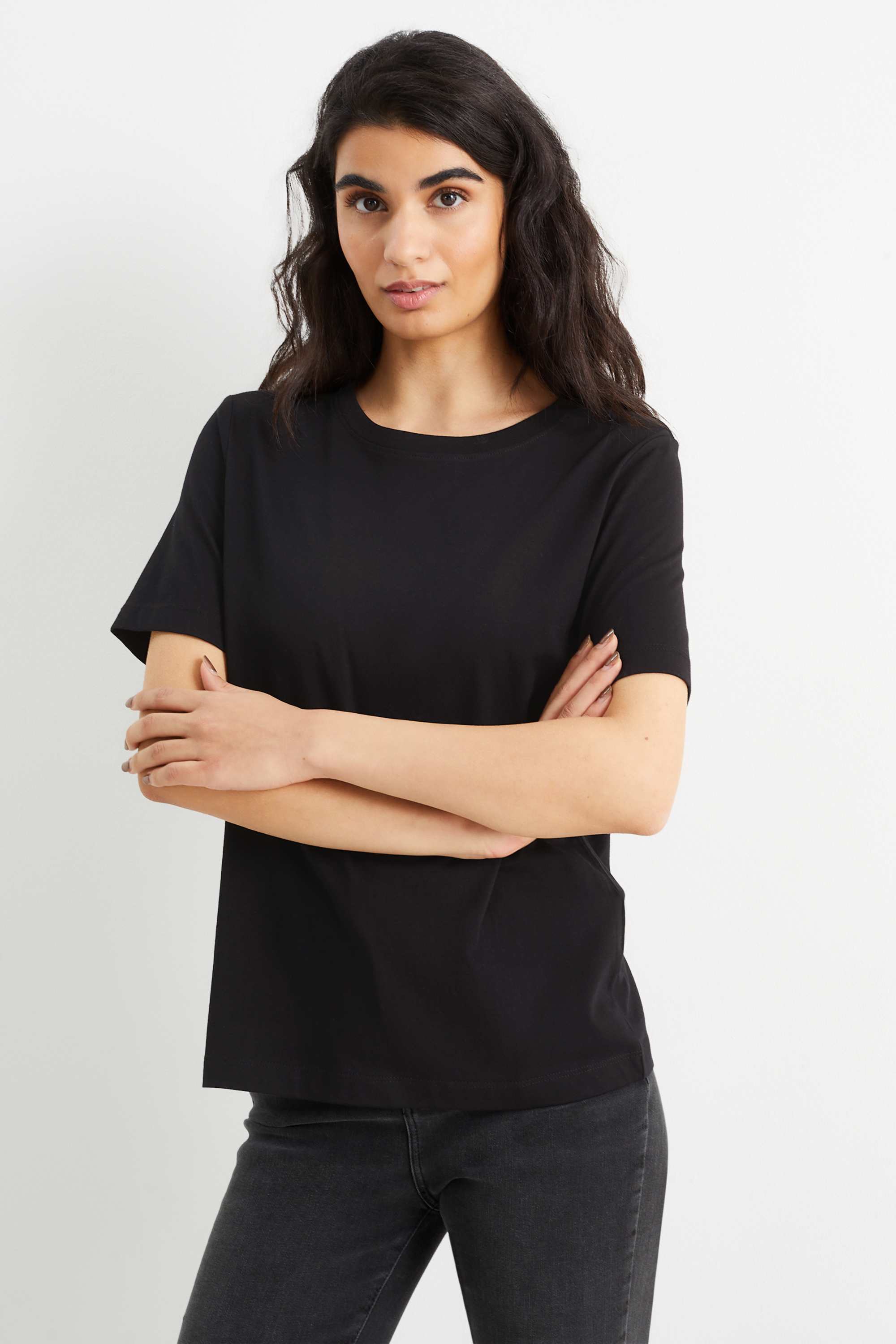 Multipack of 2 - T-shirt black