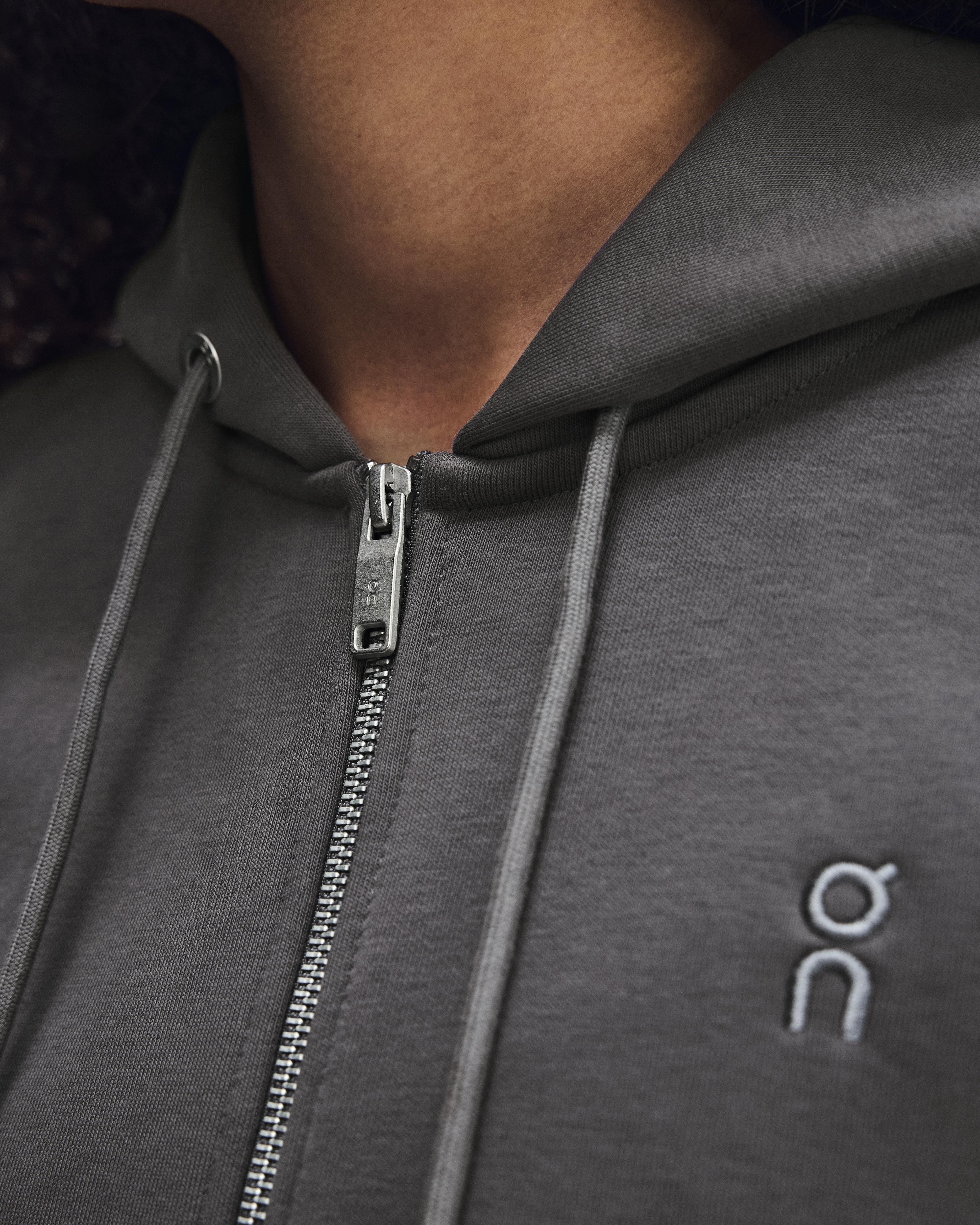 Club Collective Full Zip Hoodie - Ember