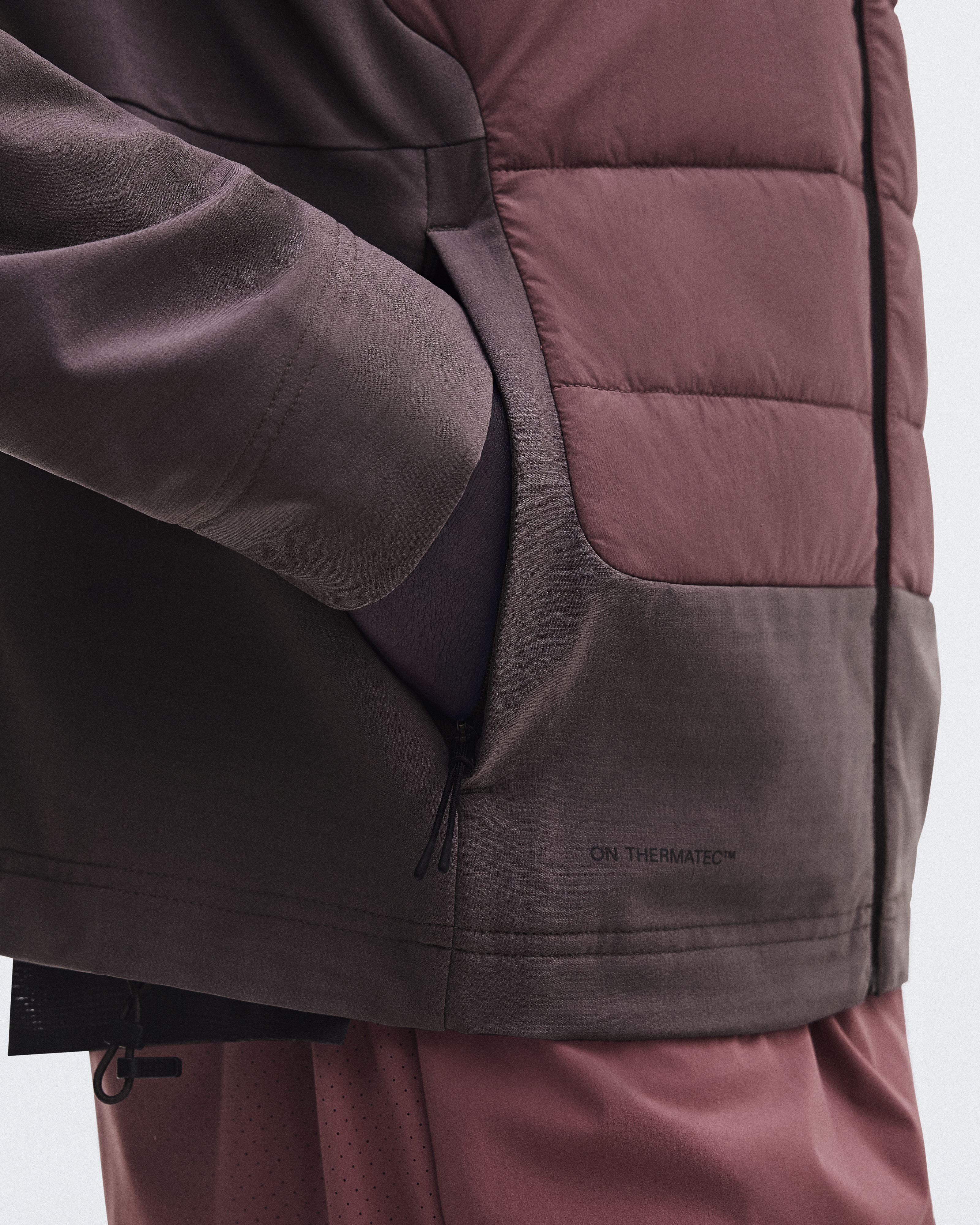 Weather Hybrid Jacket - Mulberry | Barberry