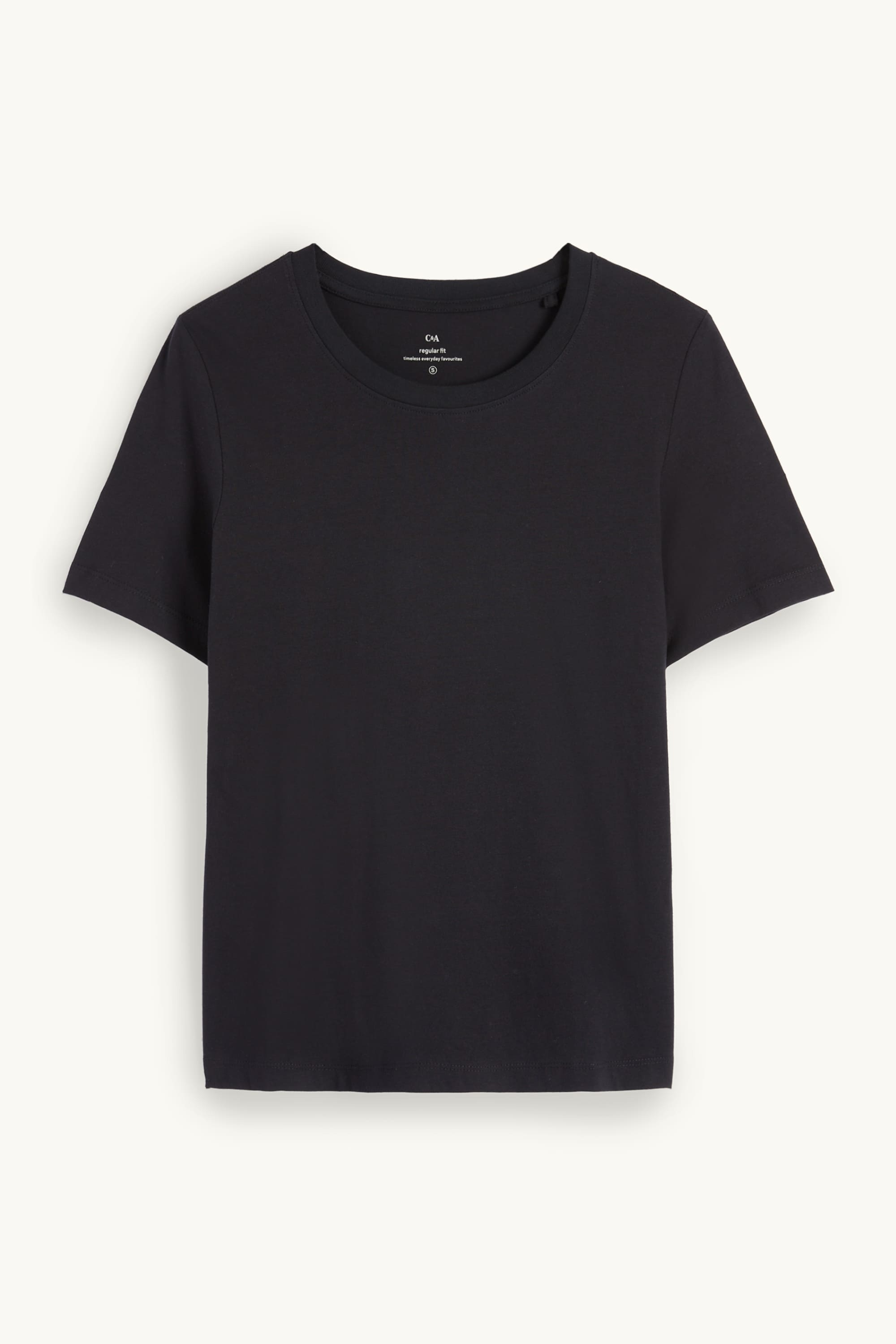 T-shirt - regular fit black