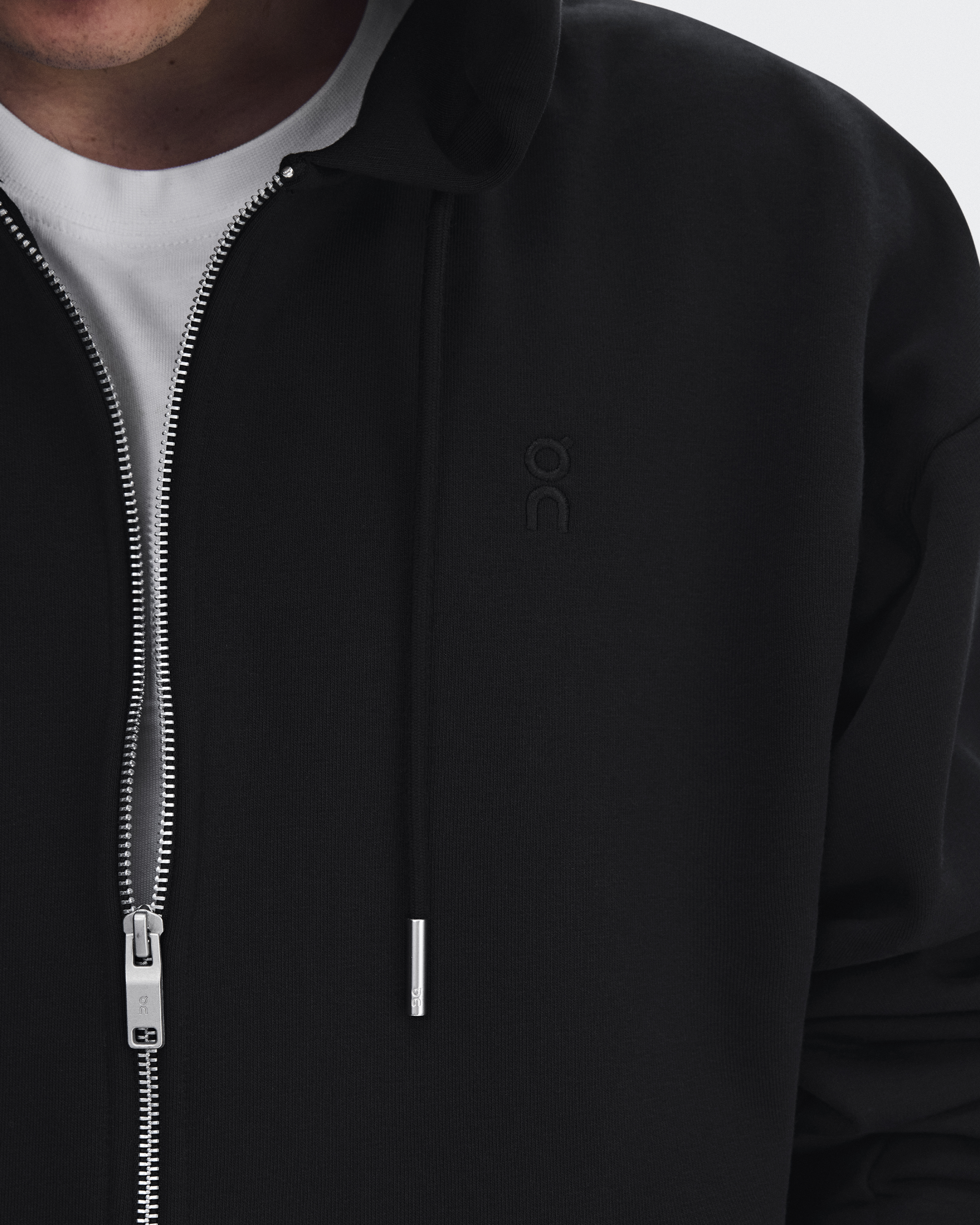 Club Collective Full Zip Runner - Black