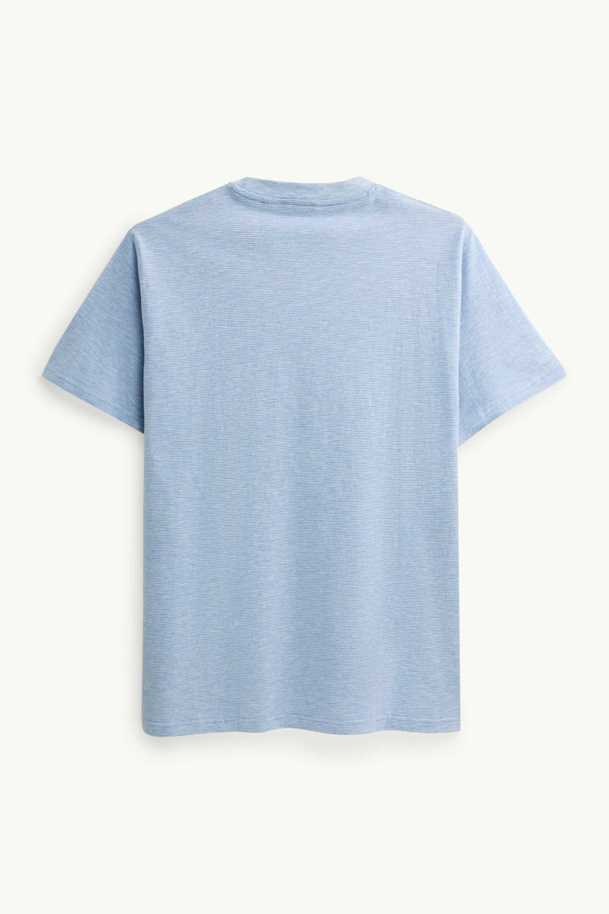 T-shirt - regular fit - striped blue