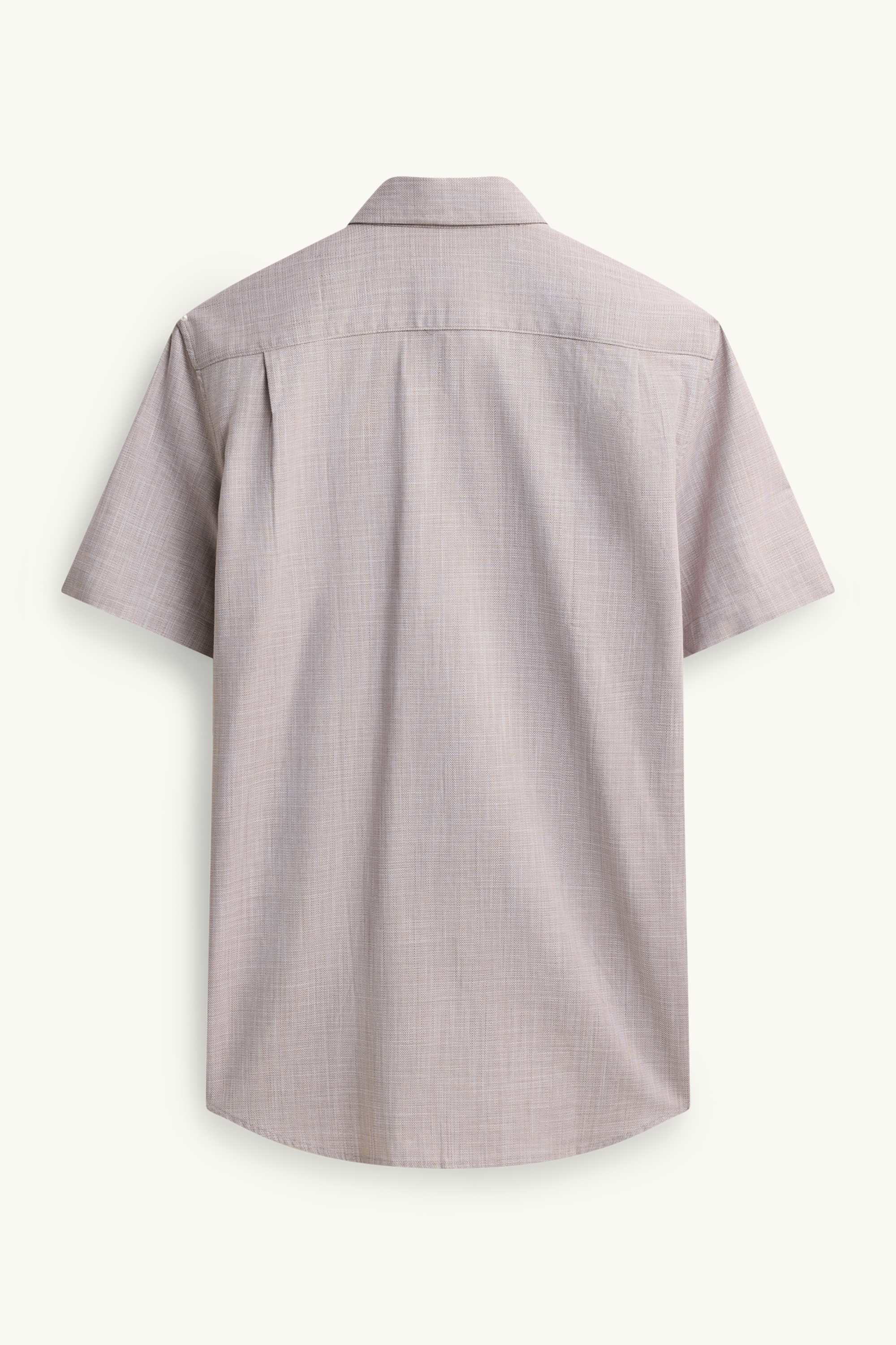Business shirt - regular fit - button-down collar gray