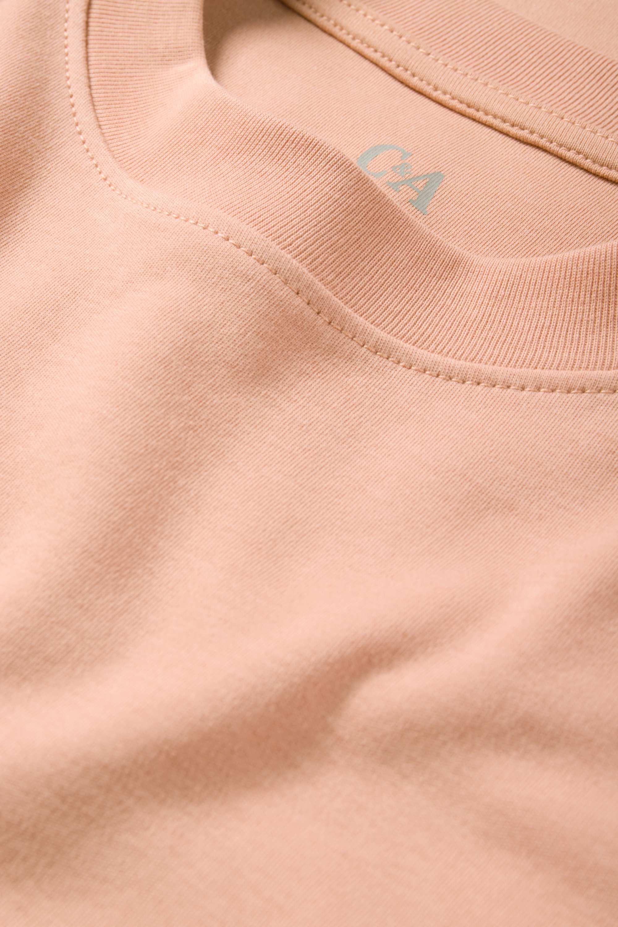 T-shirt - slim fit terracotta