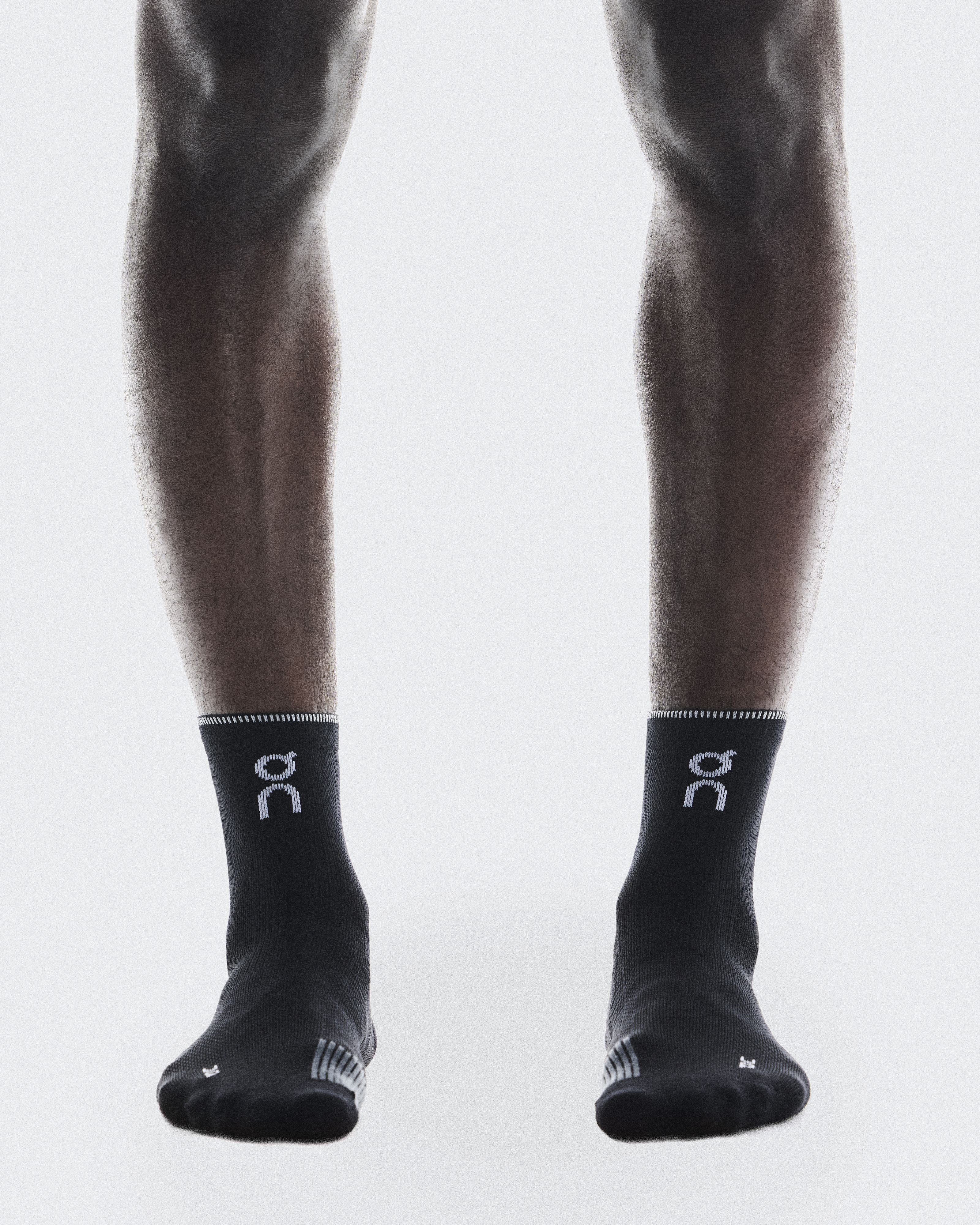 Performance Run Sock Mid - Black | Eclipse