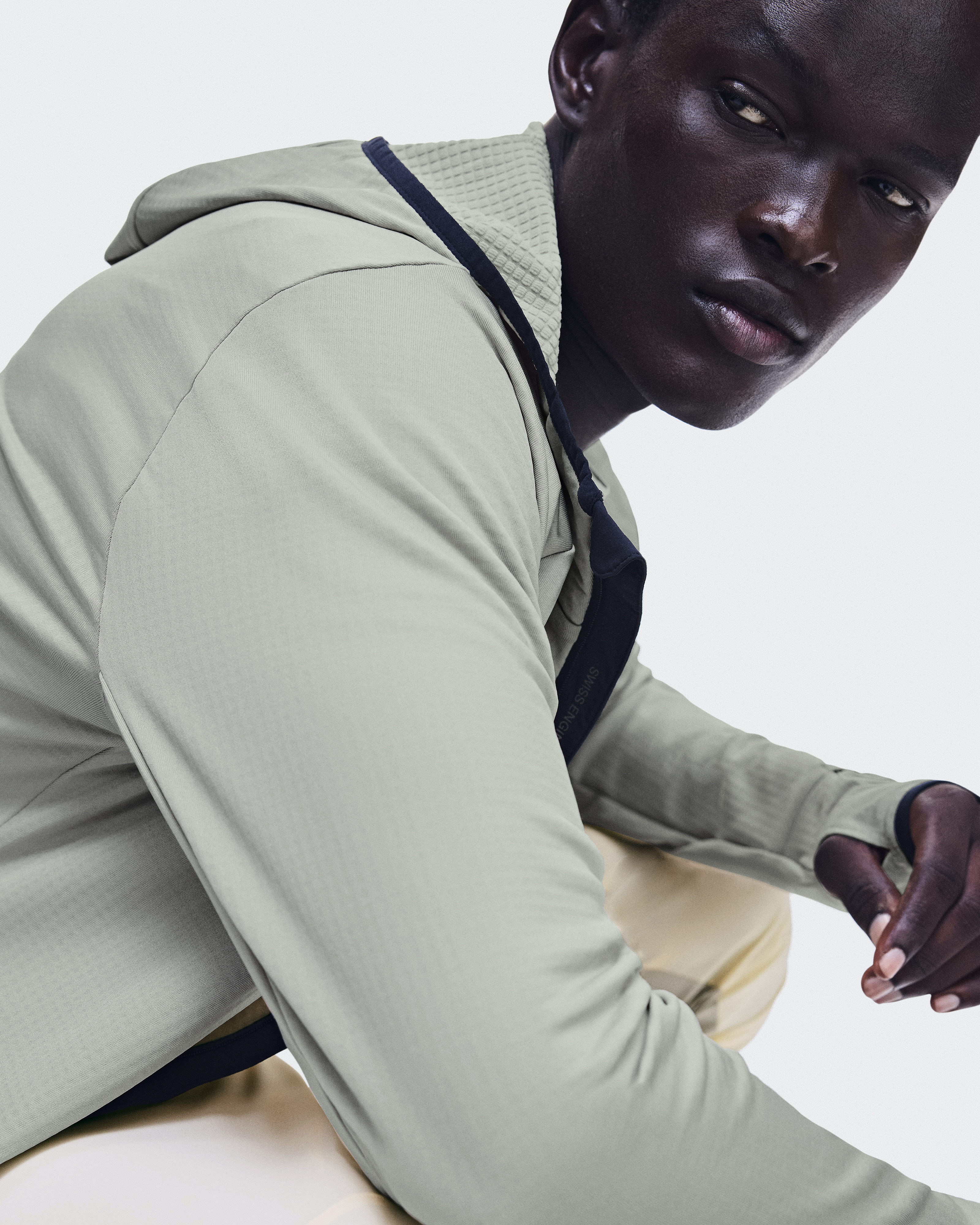 Climate Zip Hoodie - Brume