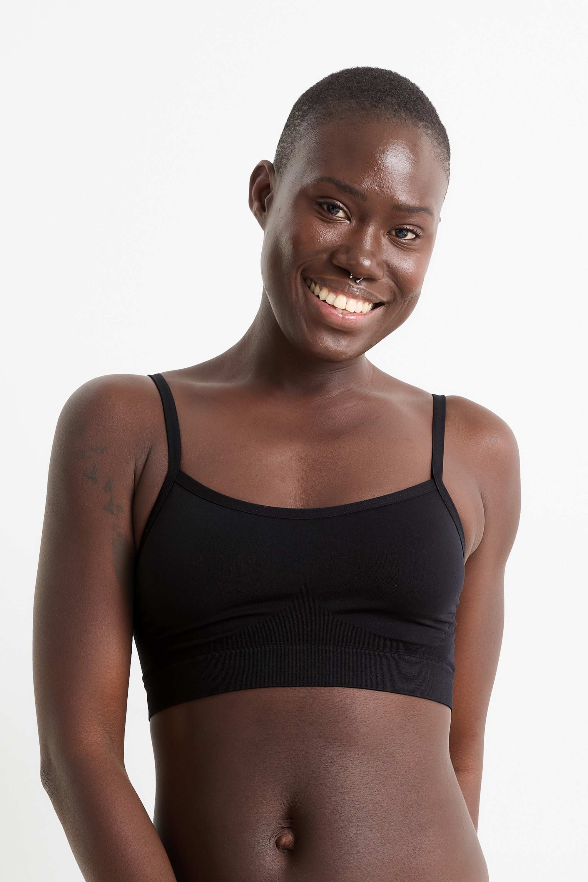 Bralette - seamless black