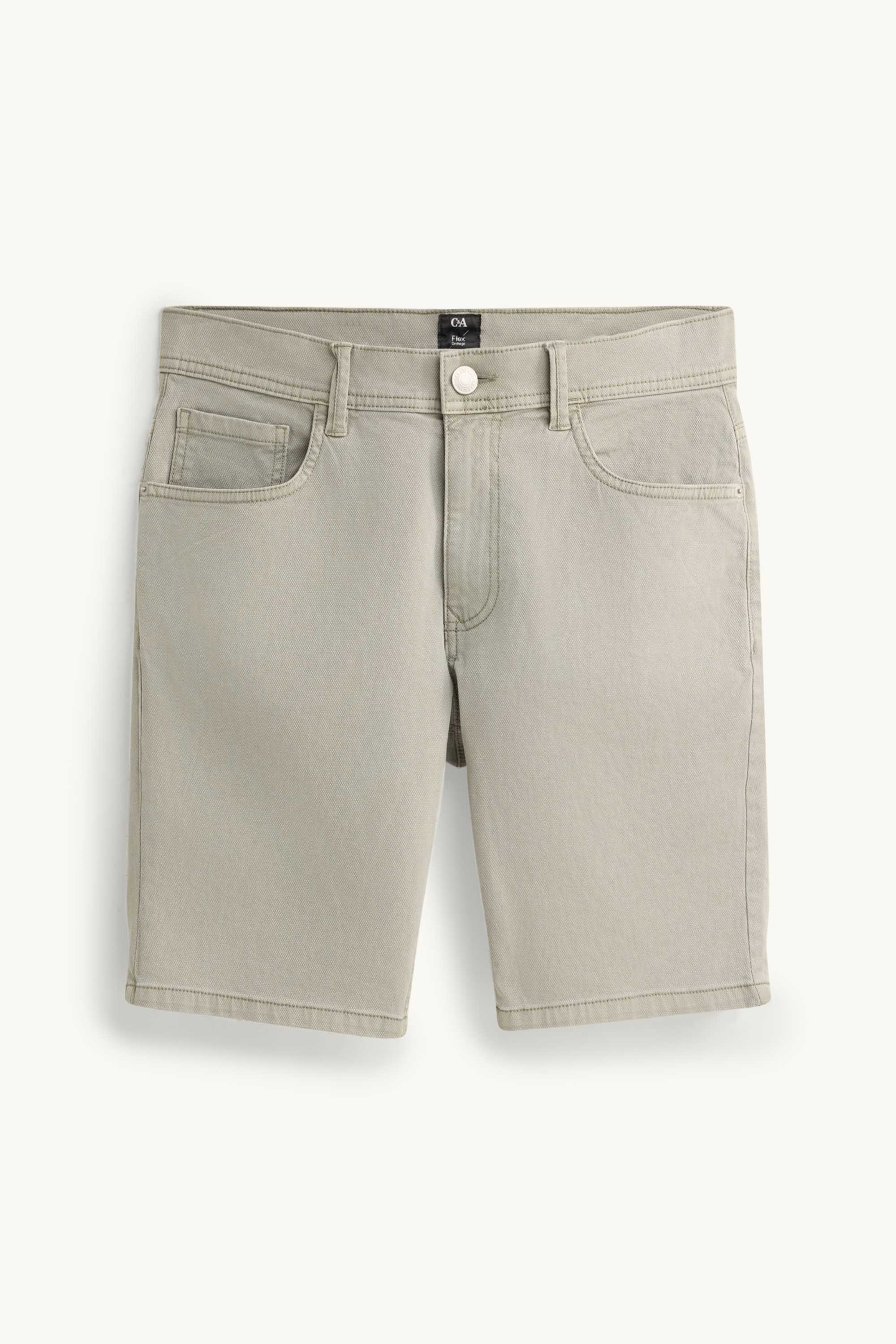Denim shorts - Flex denim-green