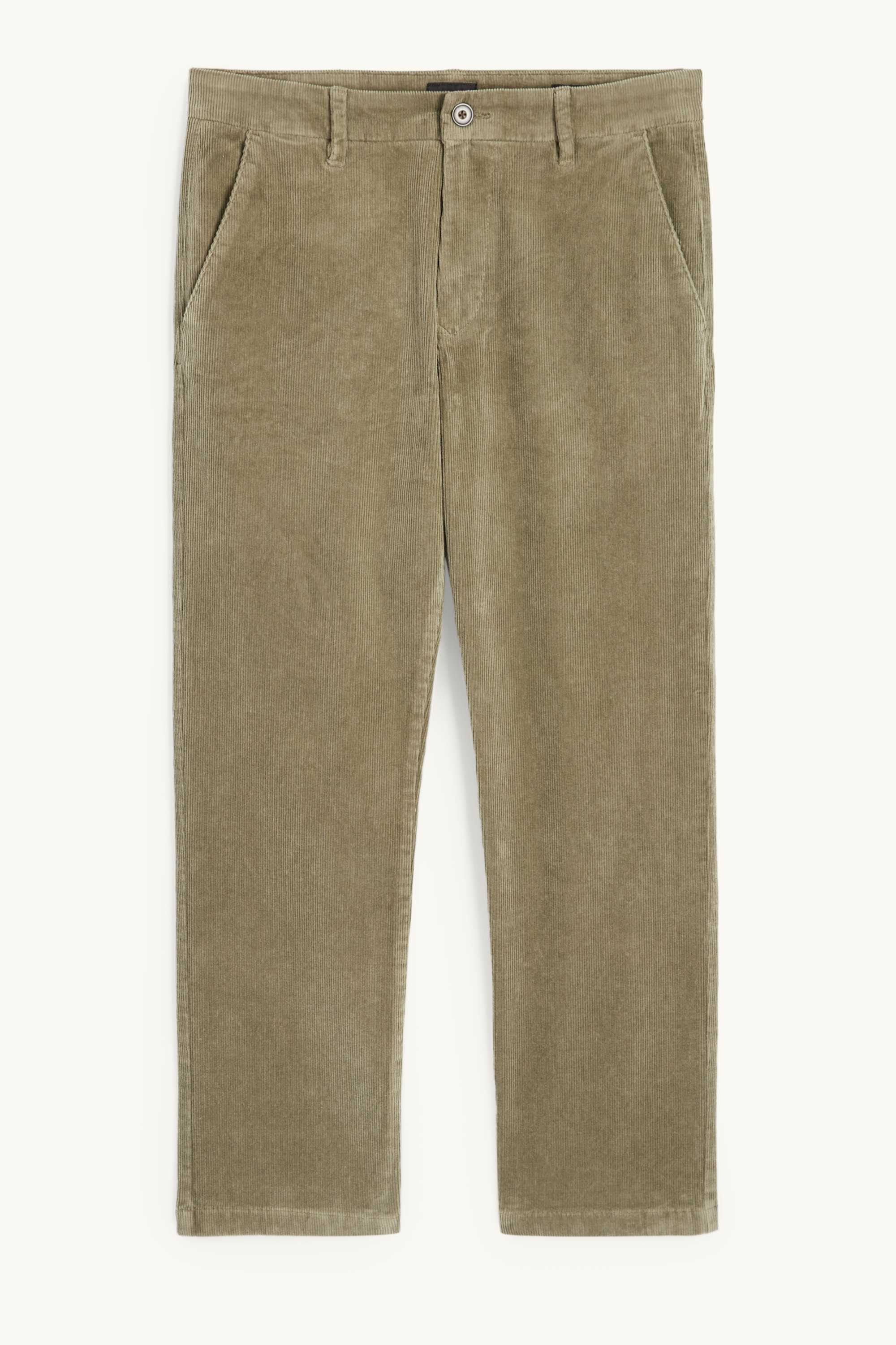 Corduroy chinos - regular fit khaki