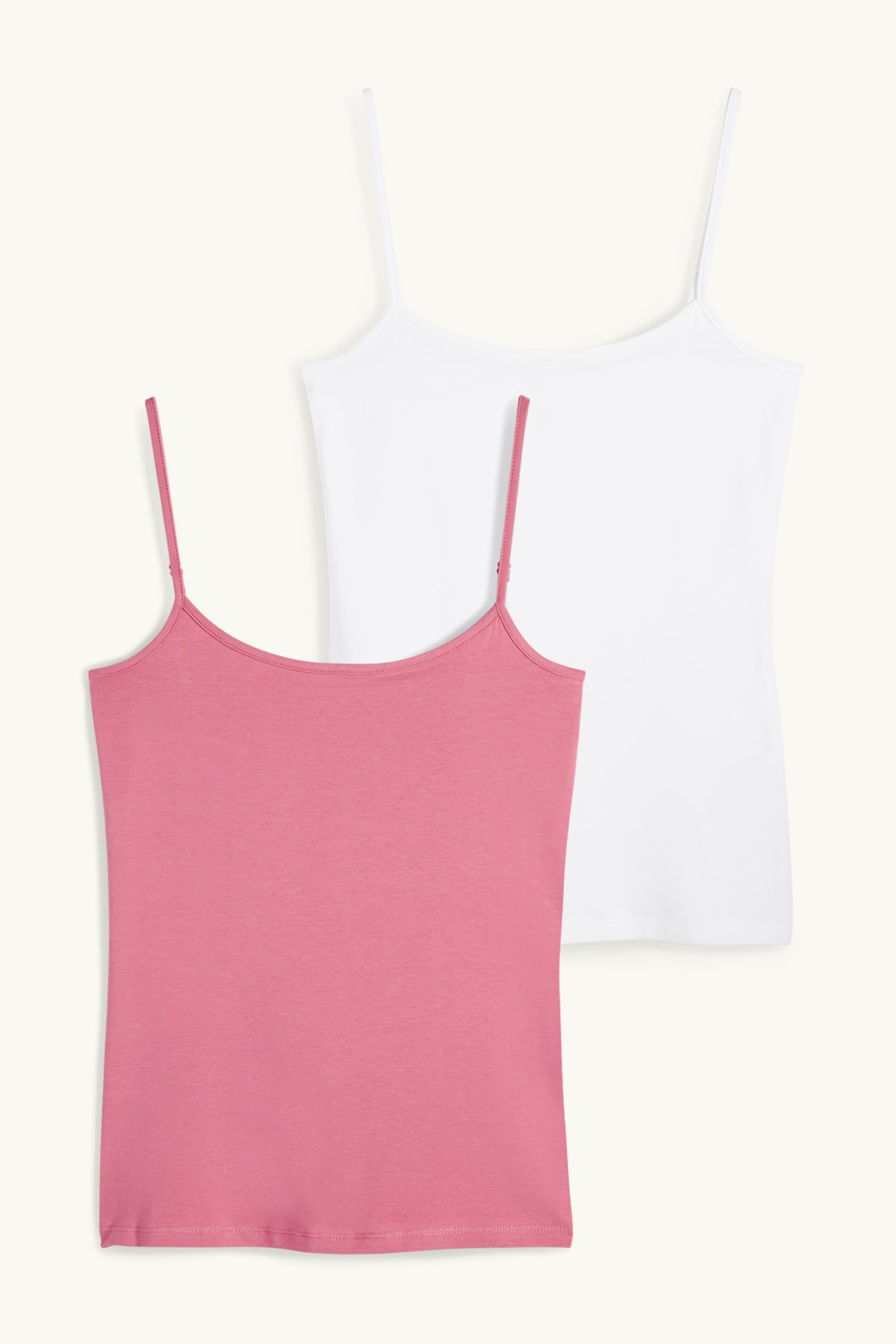 Multipack of 2 - top white / rose (4)