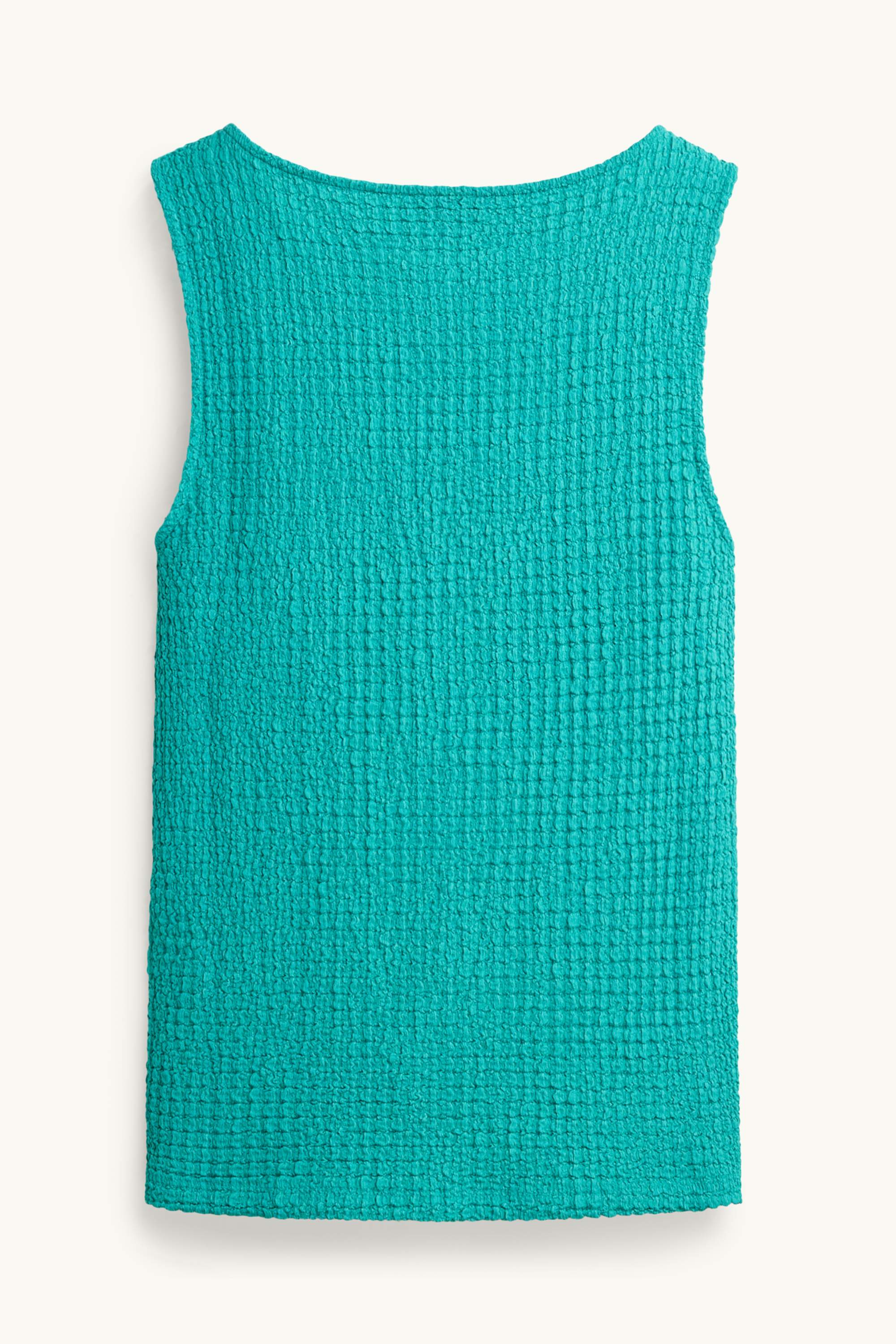 Top - textured green