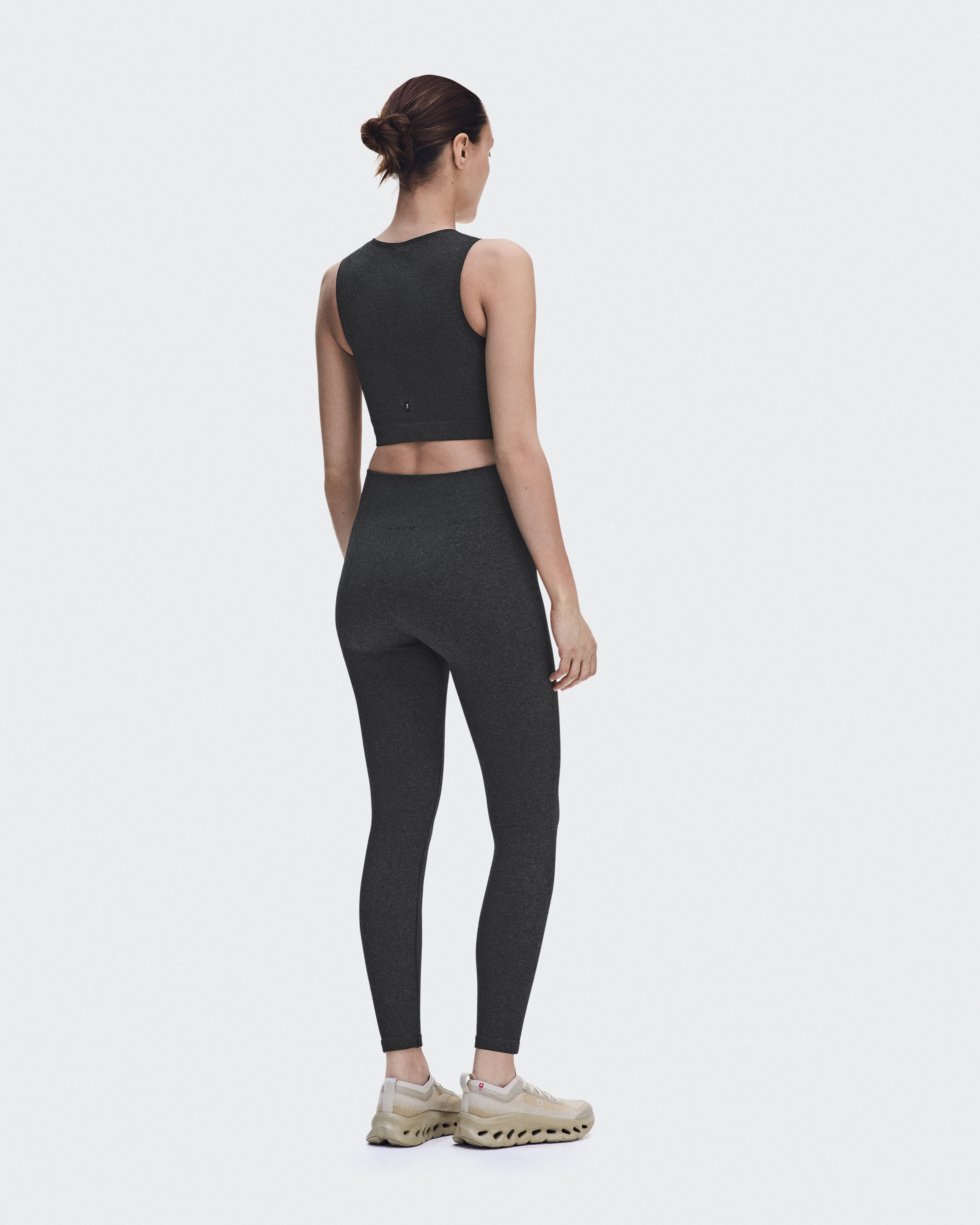 Studio Knit Leggings - Ember Heather