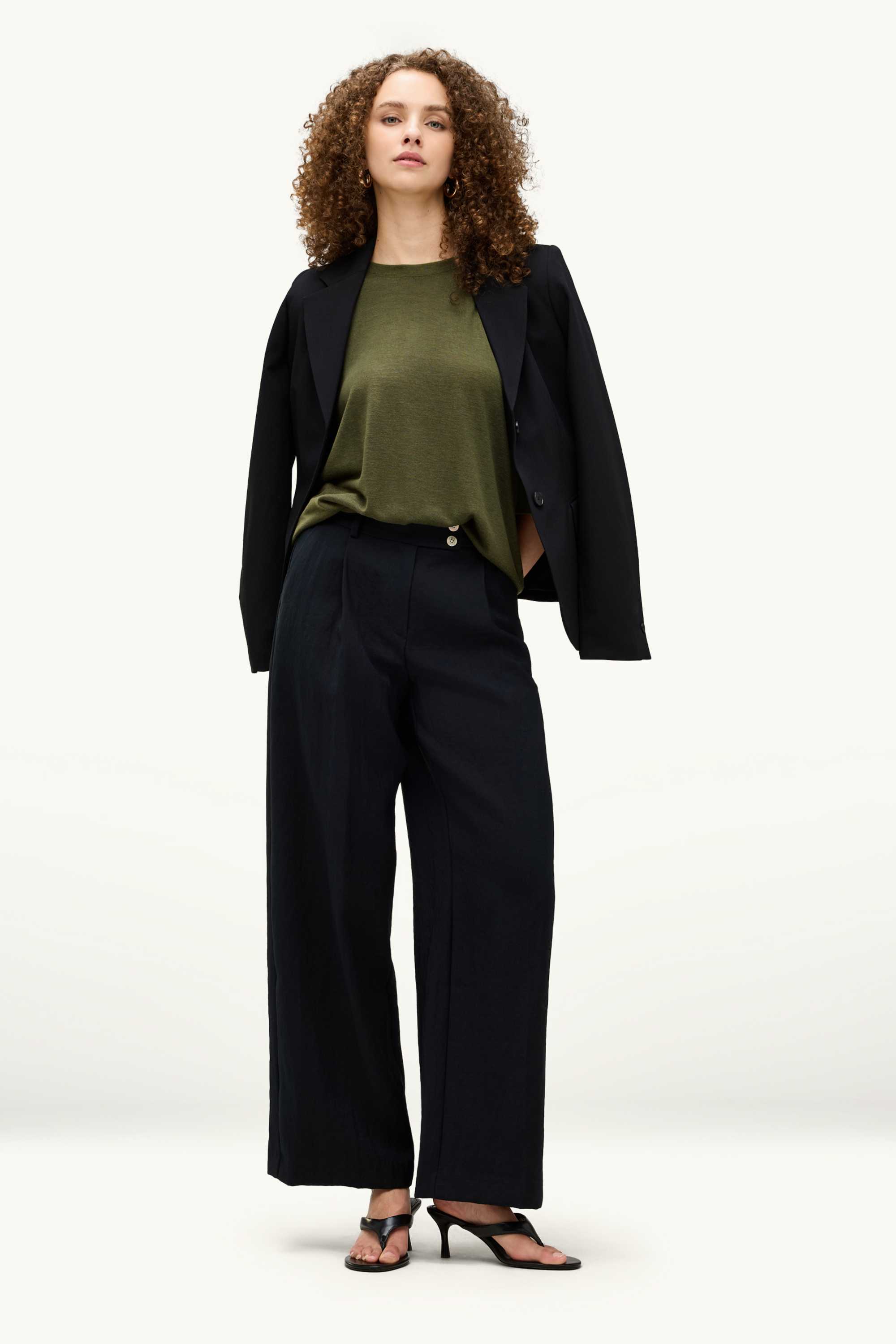 T-shirt - relaxed fit khaki