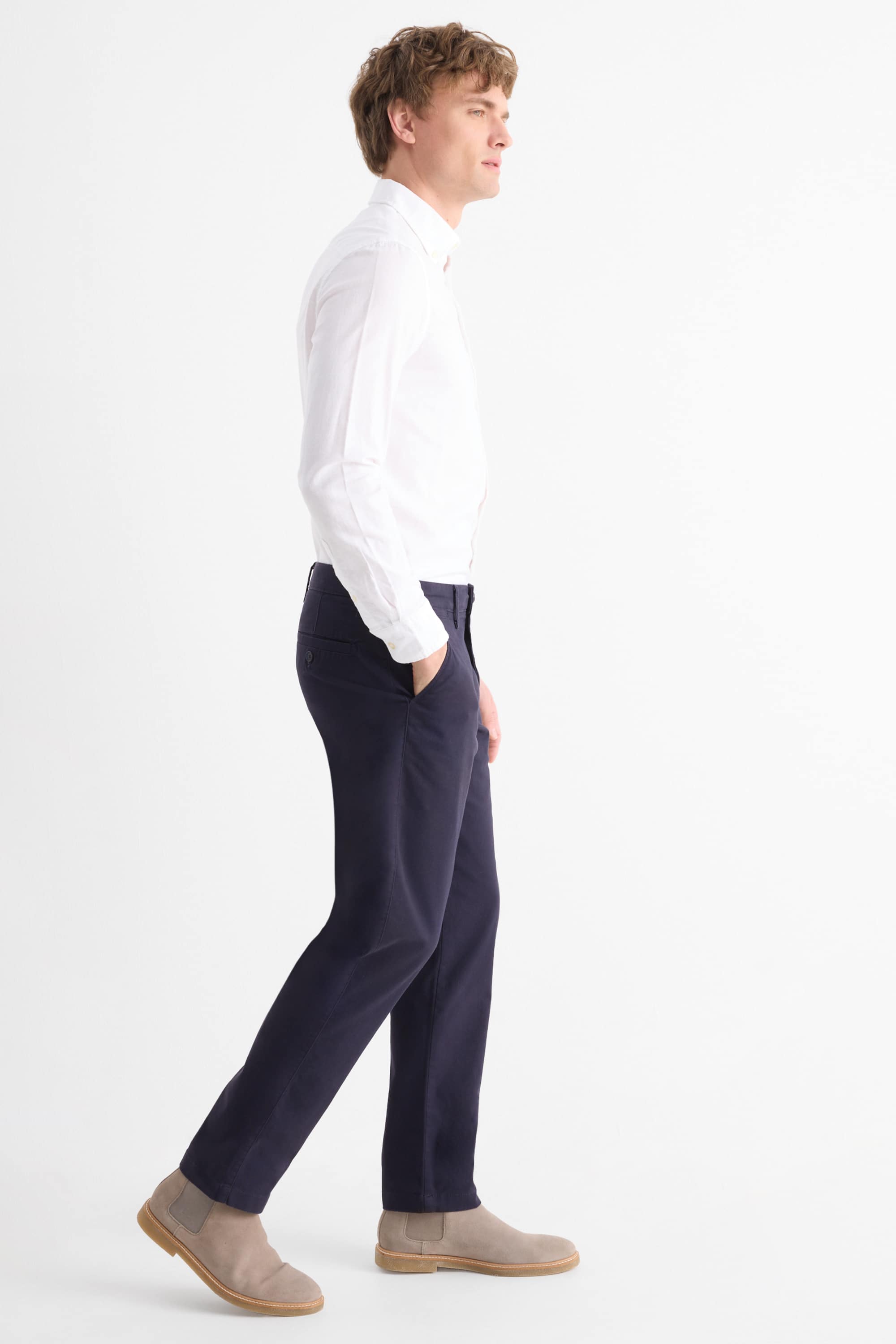 Chinos - regular fit dark blue