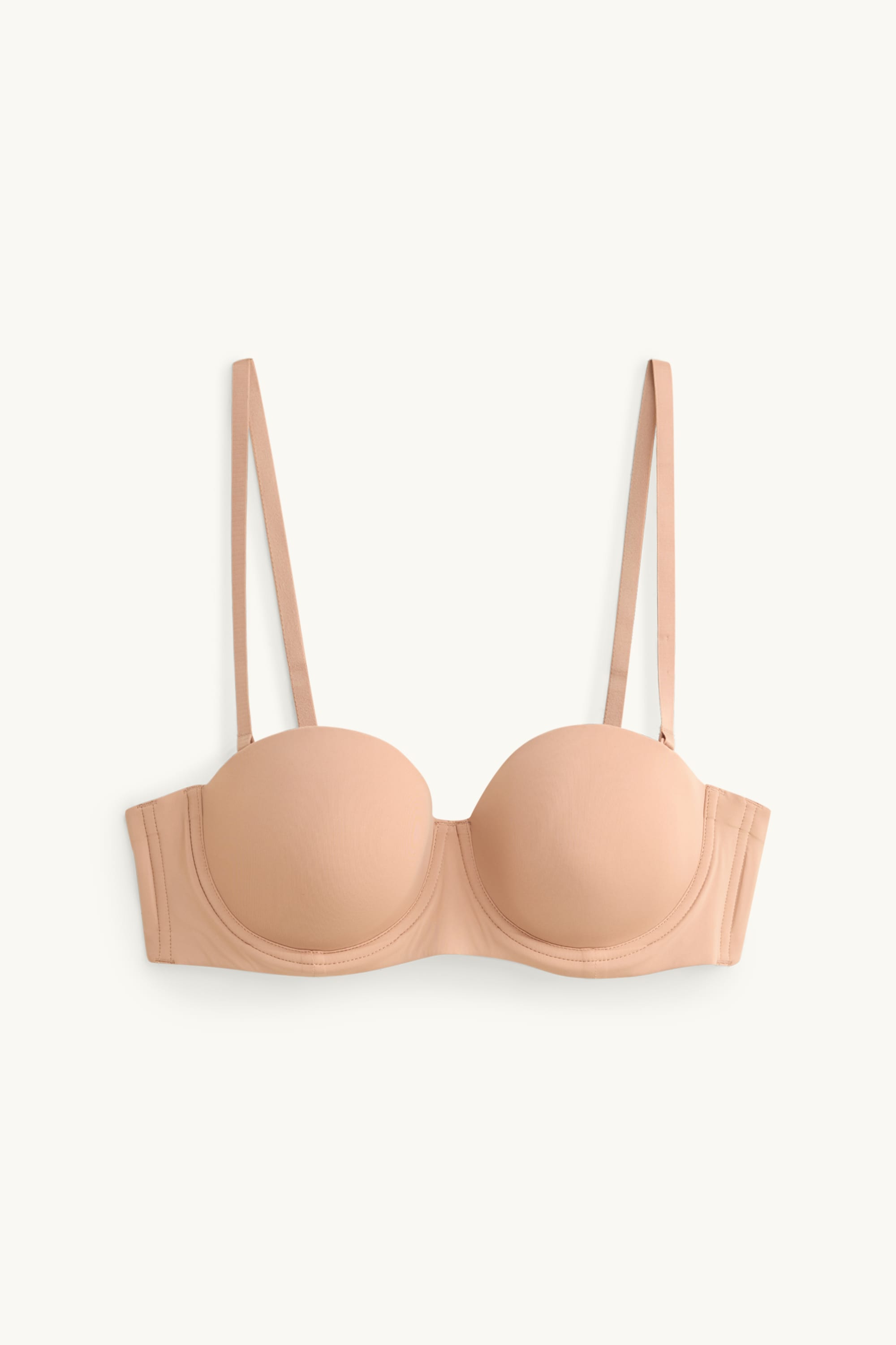 Multiway bra - BALCONETTE - padded - LYCRA® beige