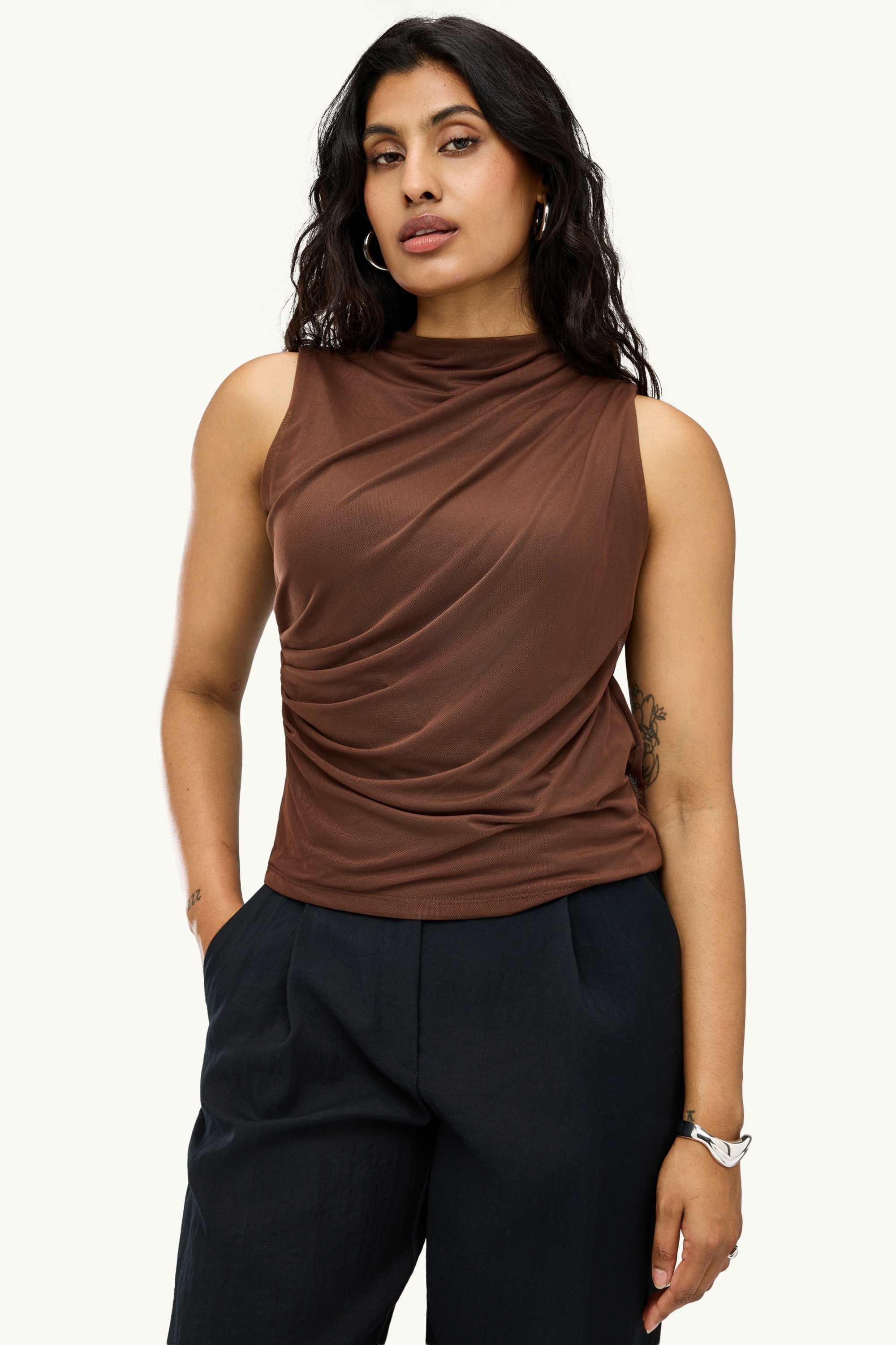Top brown