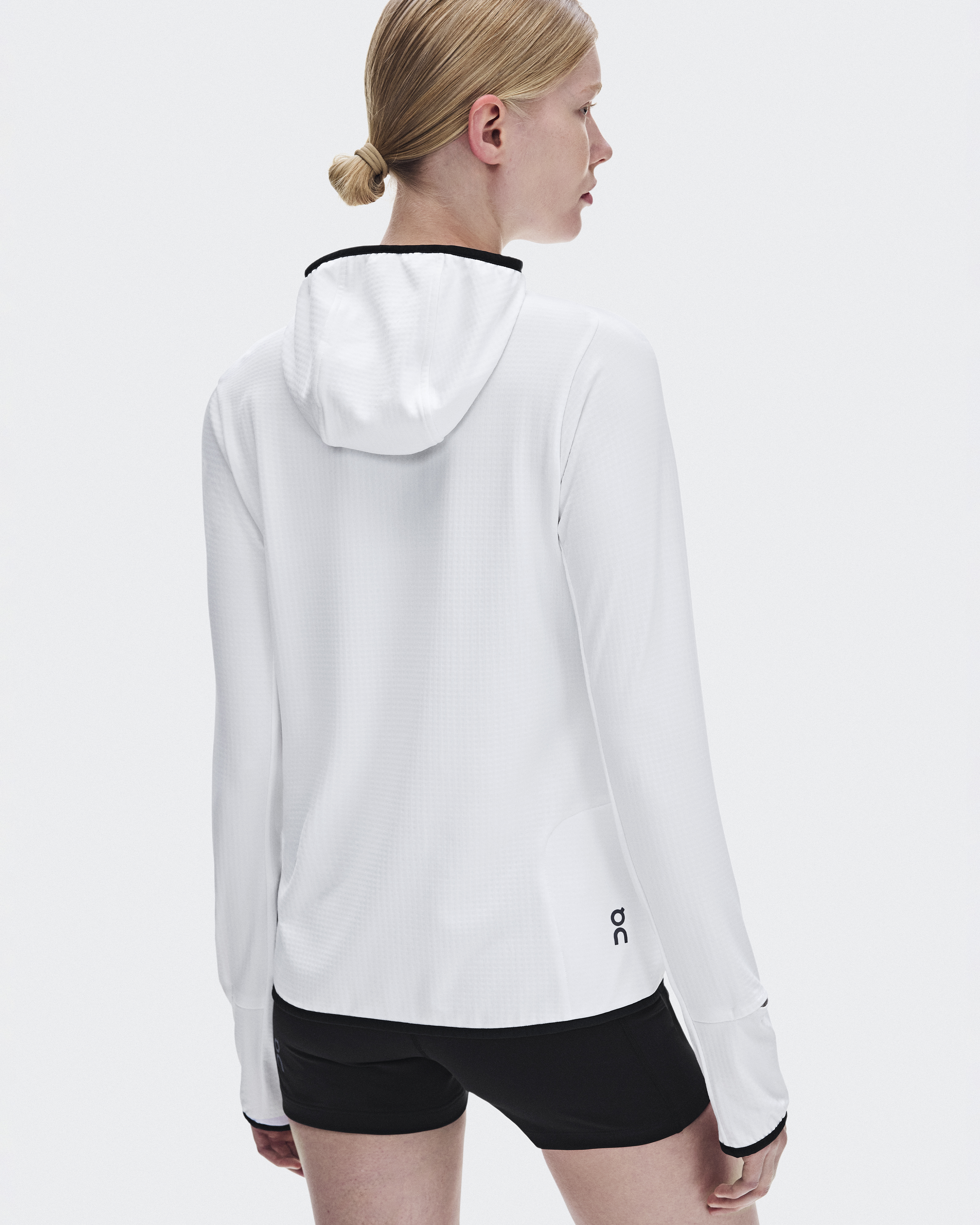Climate Zip Hoodie - White