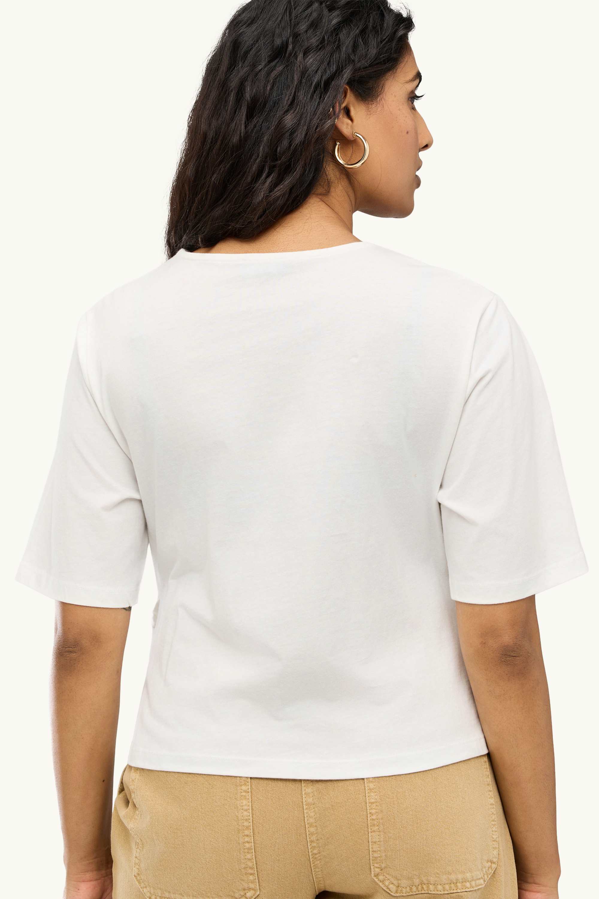 T-shirt - relaxed fit white