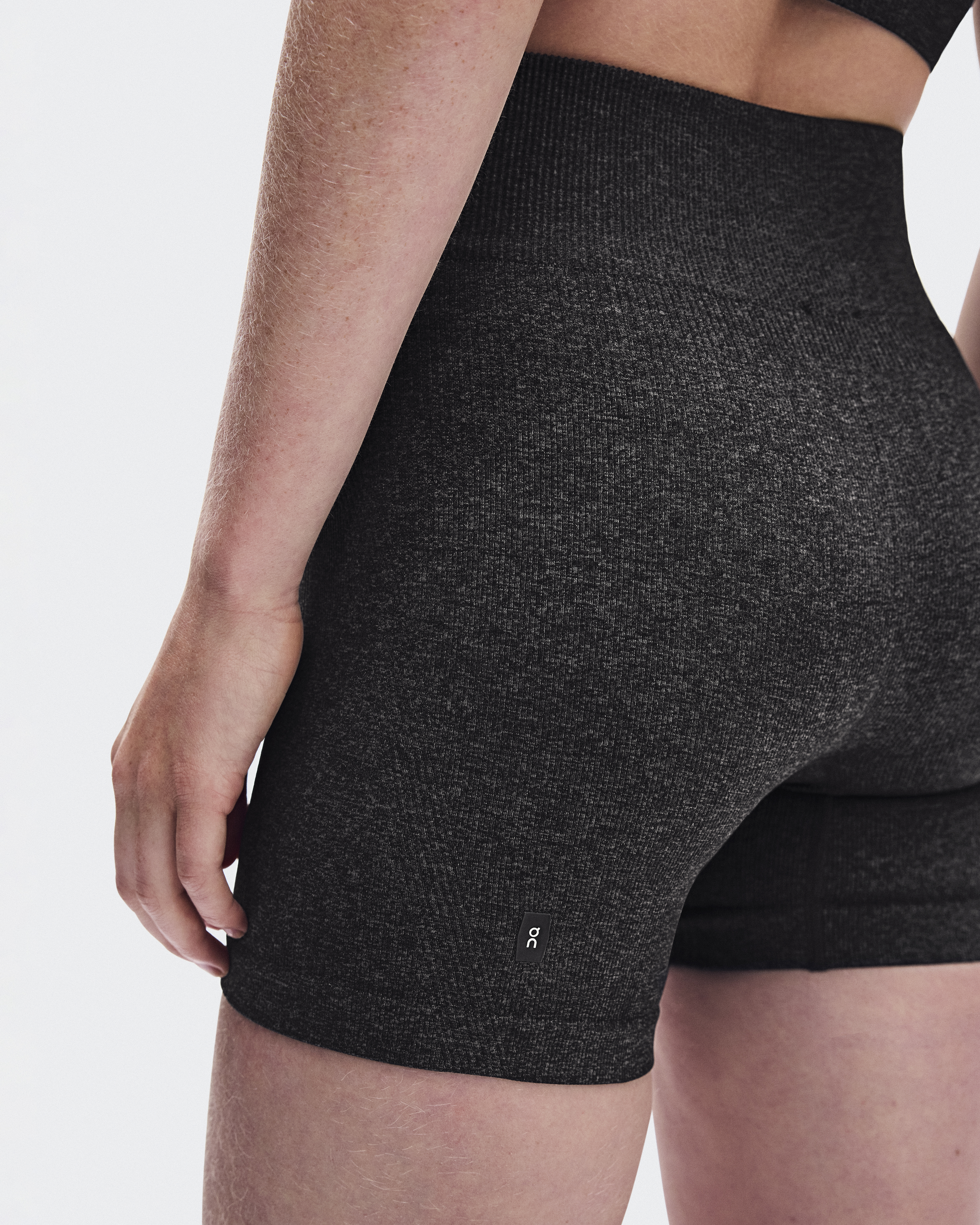 Studio Knit Shorts - Ember Heather