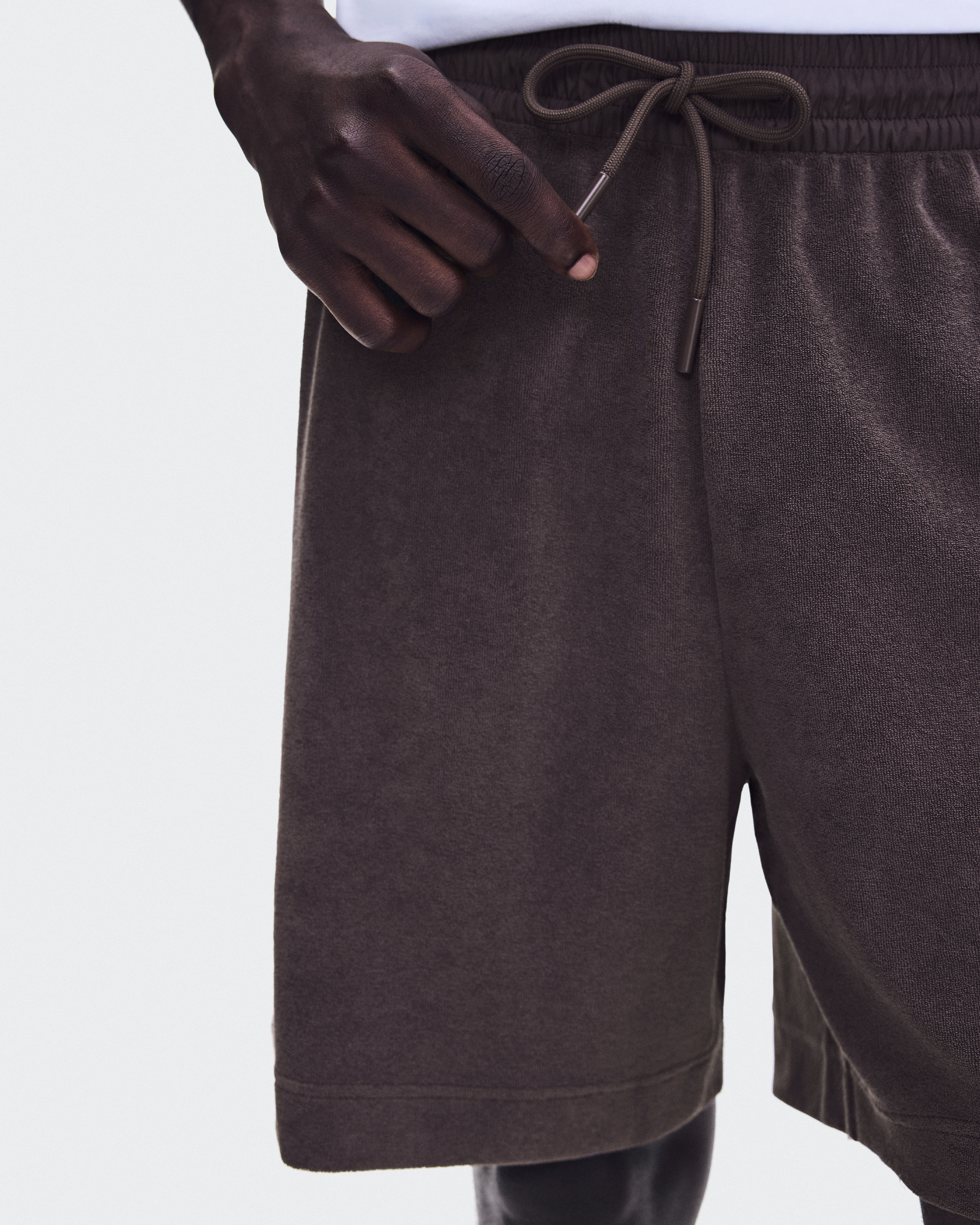 Courtside Shorts Terry - Mulberry