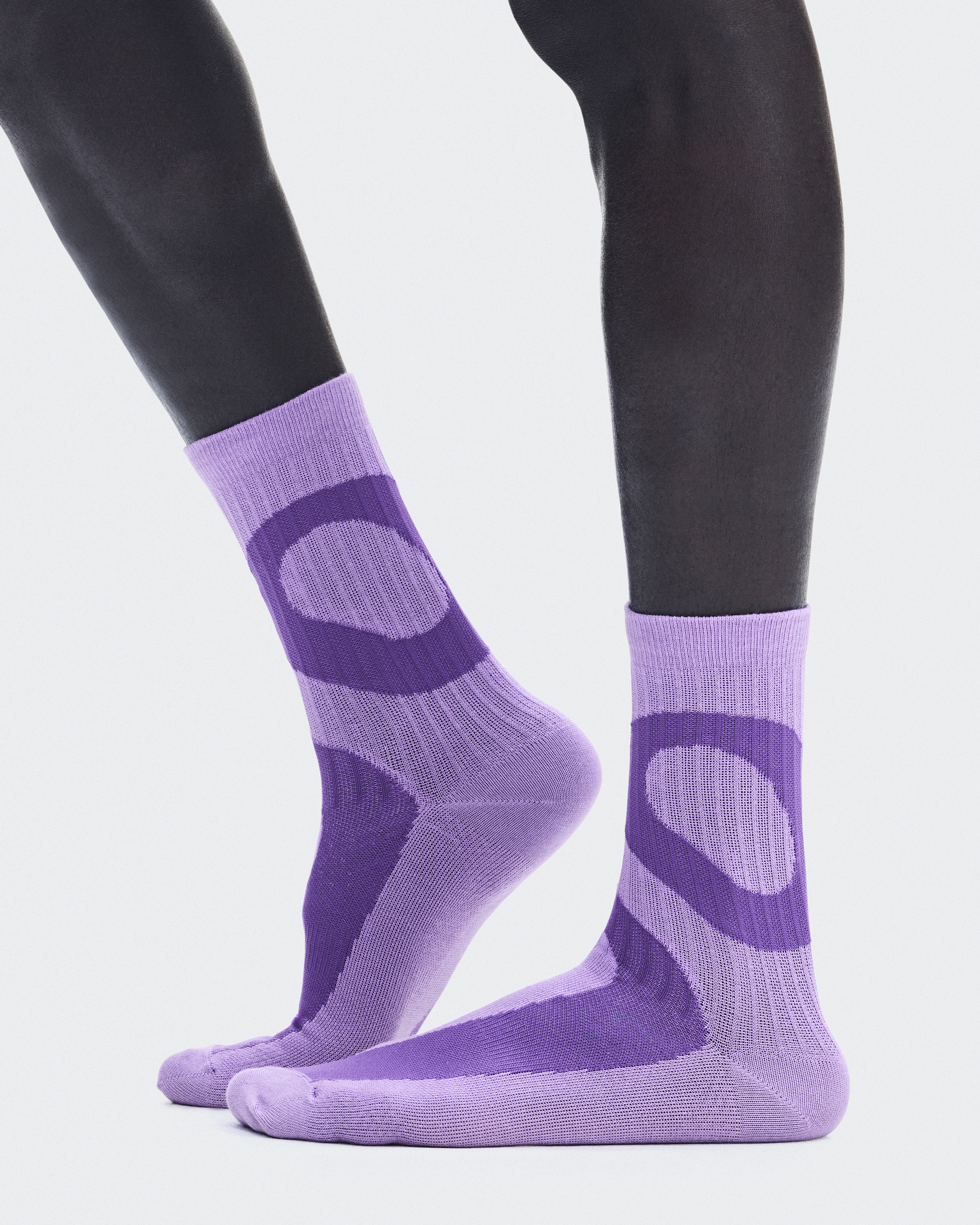Liquid Logo Sock High 2P - Aconite | Endive