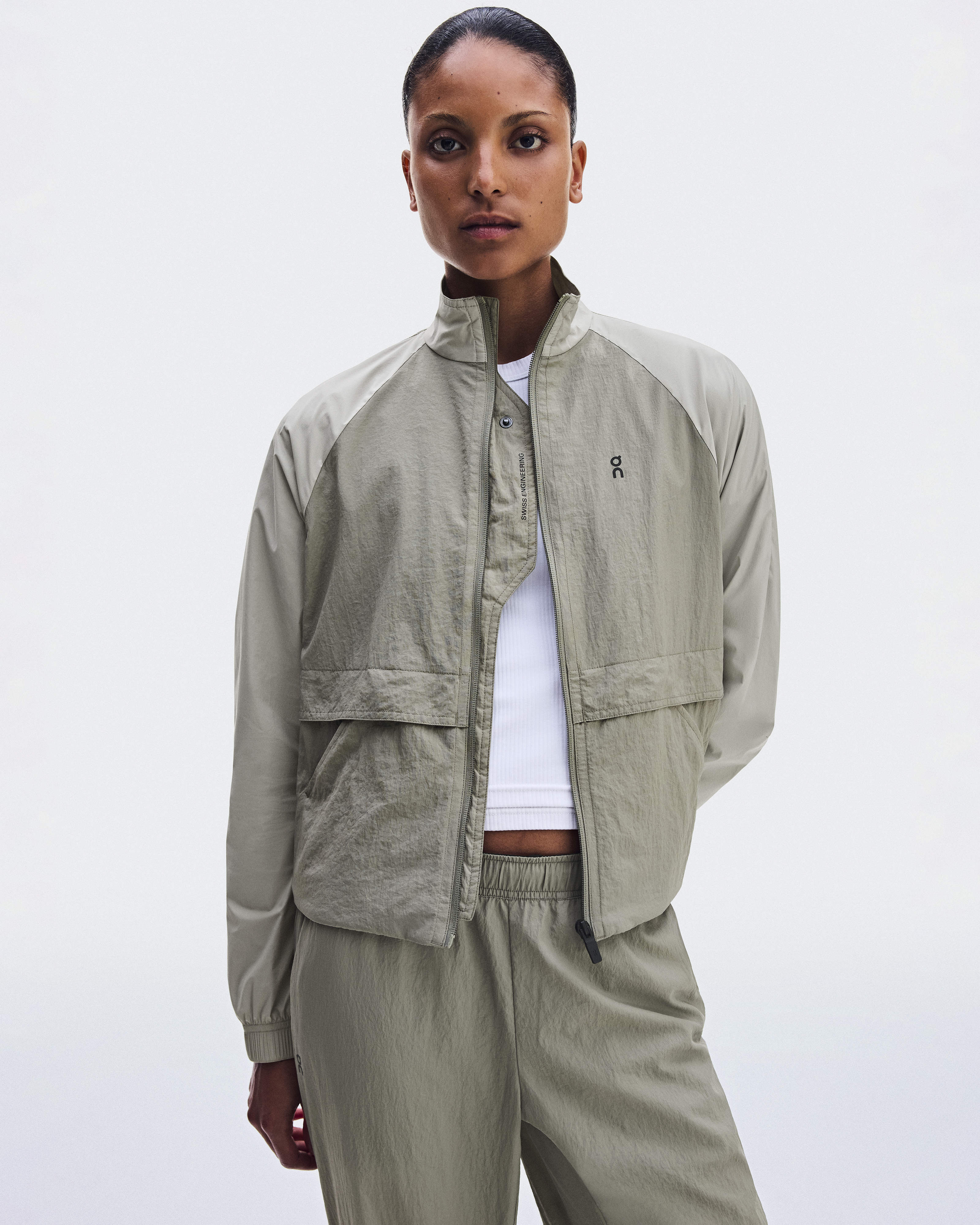 All-Day Track Jacket - Vetiver | Brume