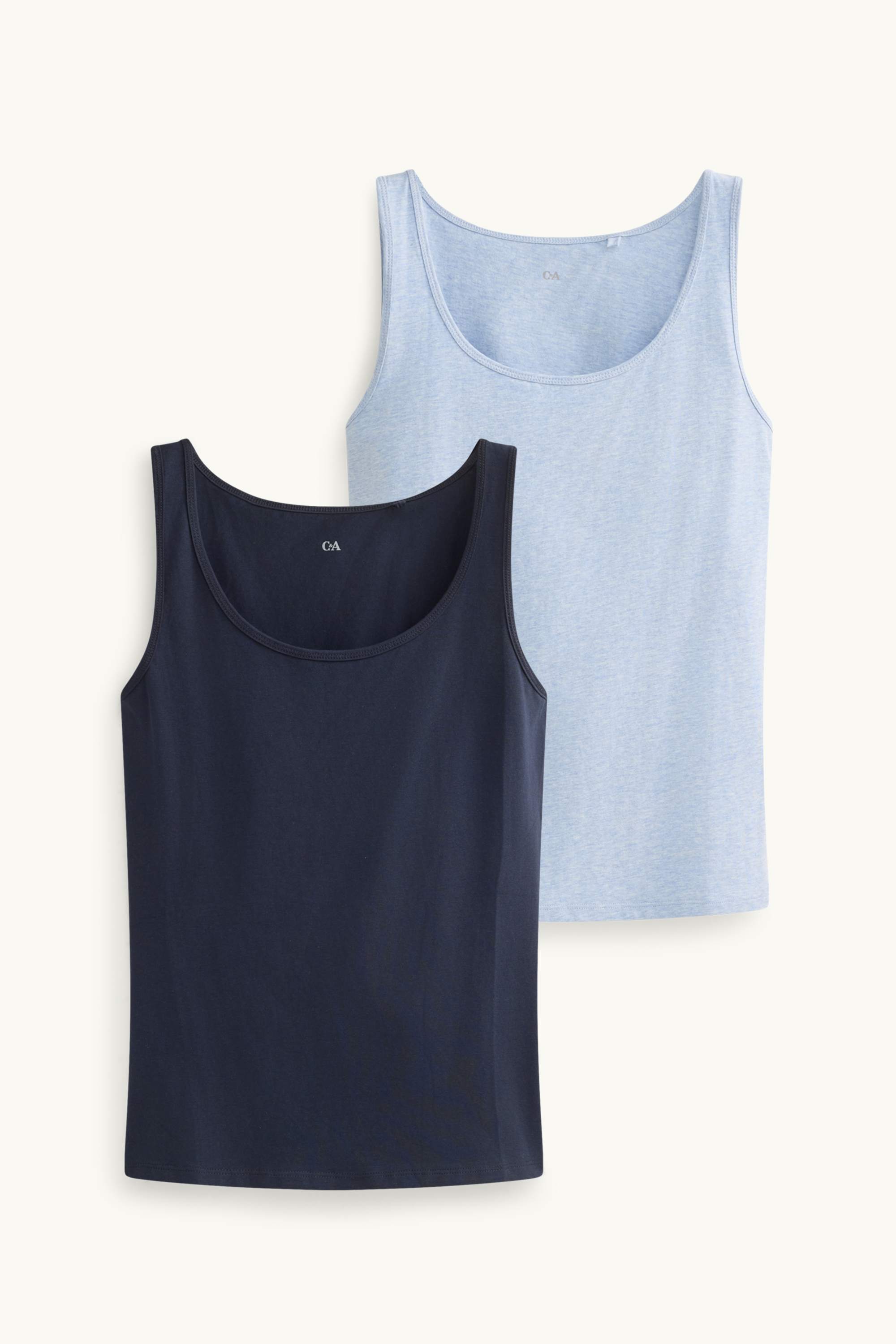 Multipack of 2 - top dark blue