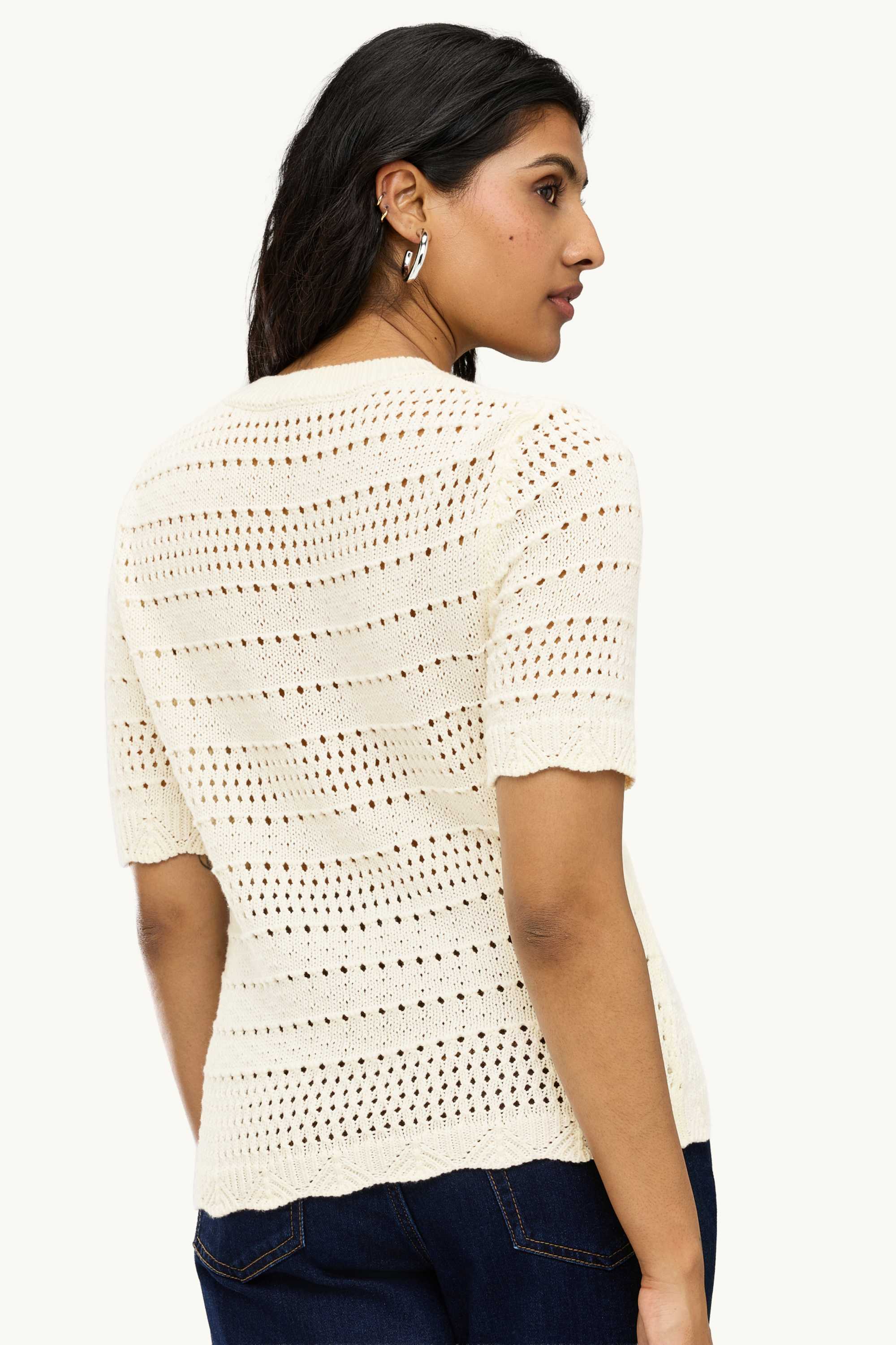 Jumper - short sleeve cremewhite
