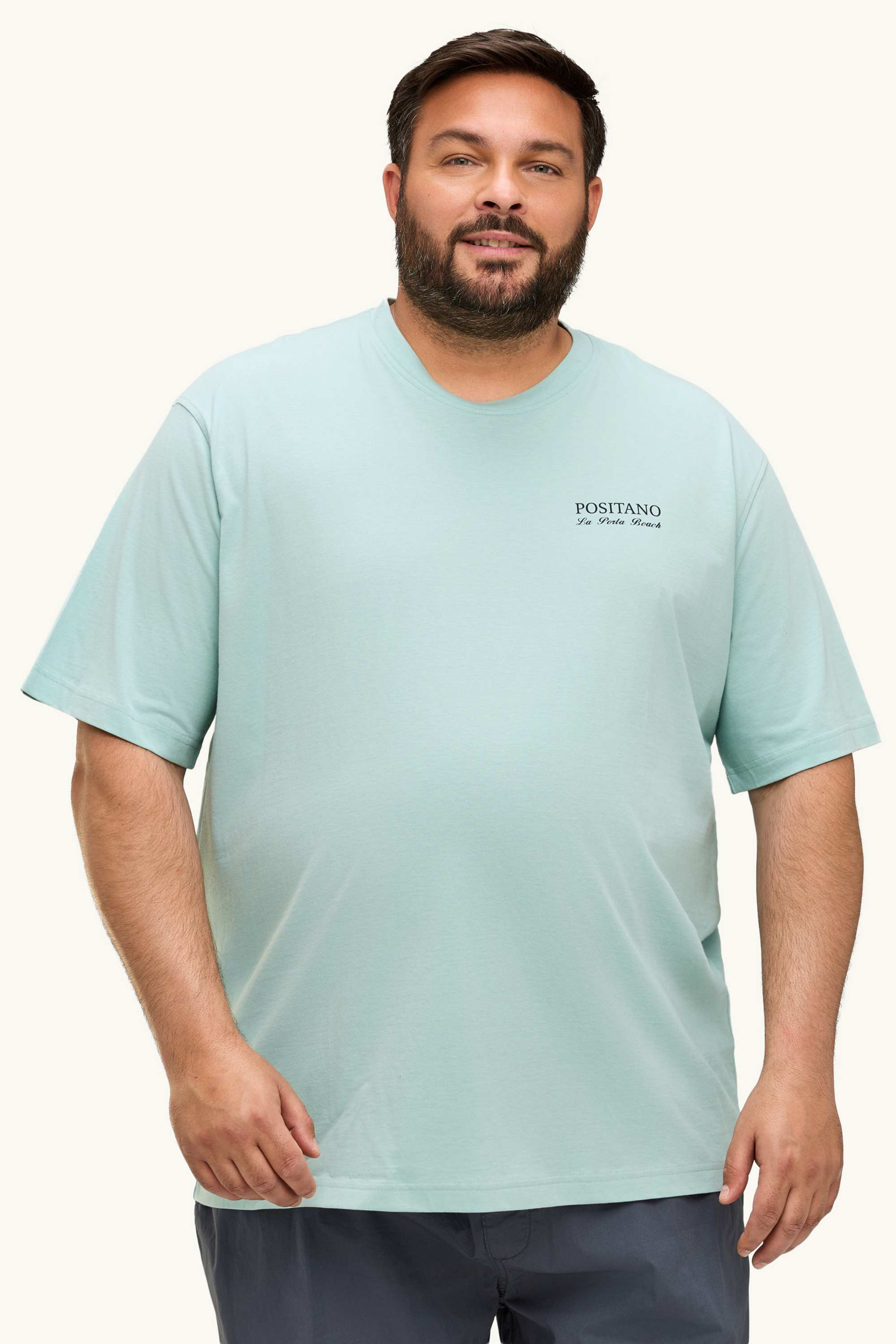 T-shirt - oversized light blue