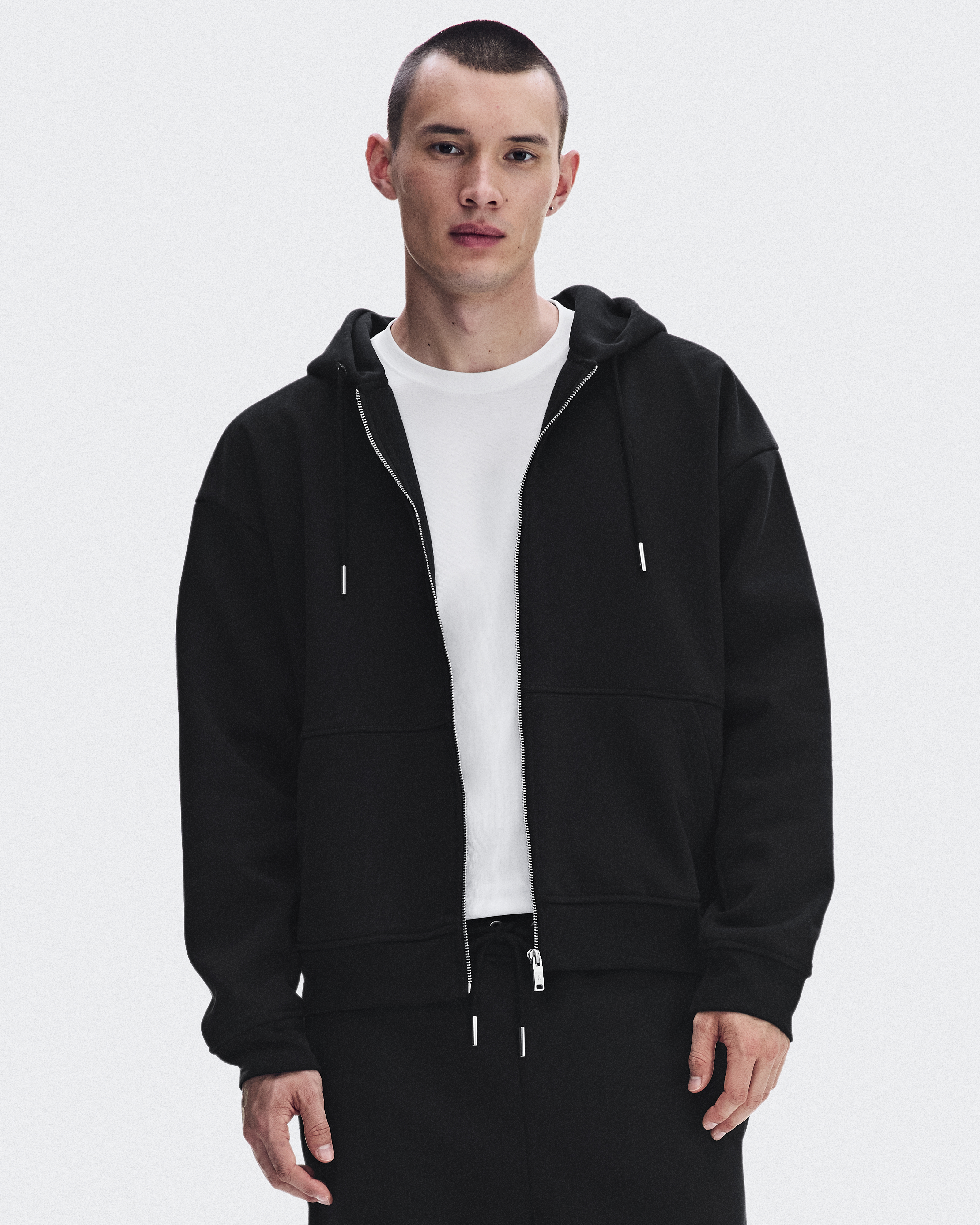 Club Collective Full Zip Runner - Black