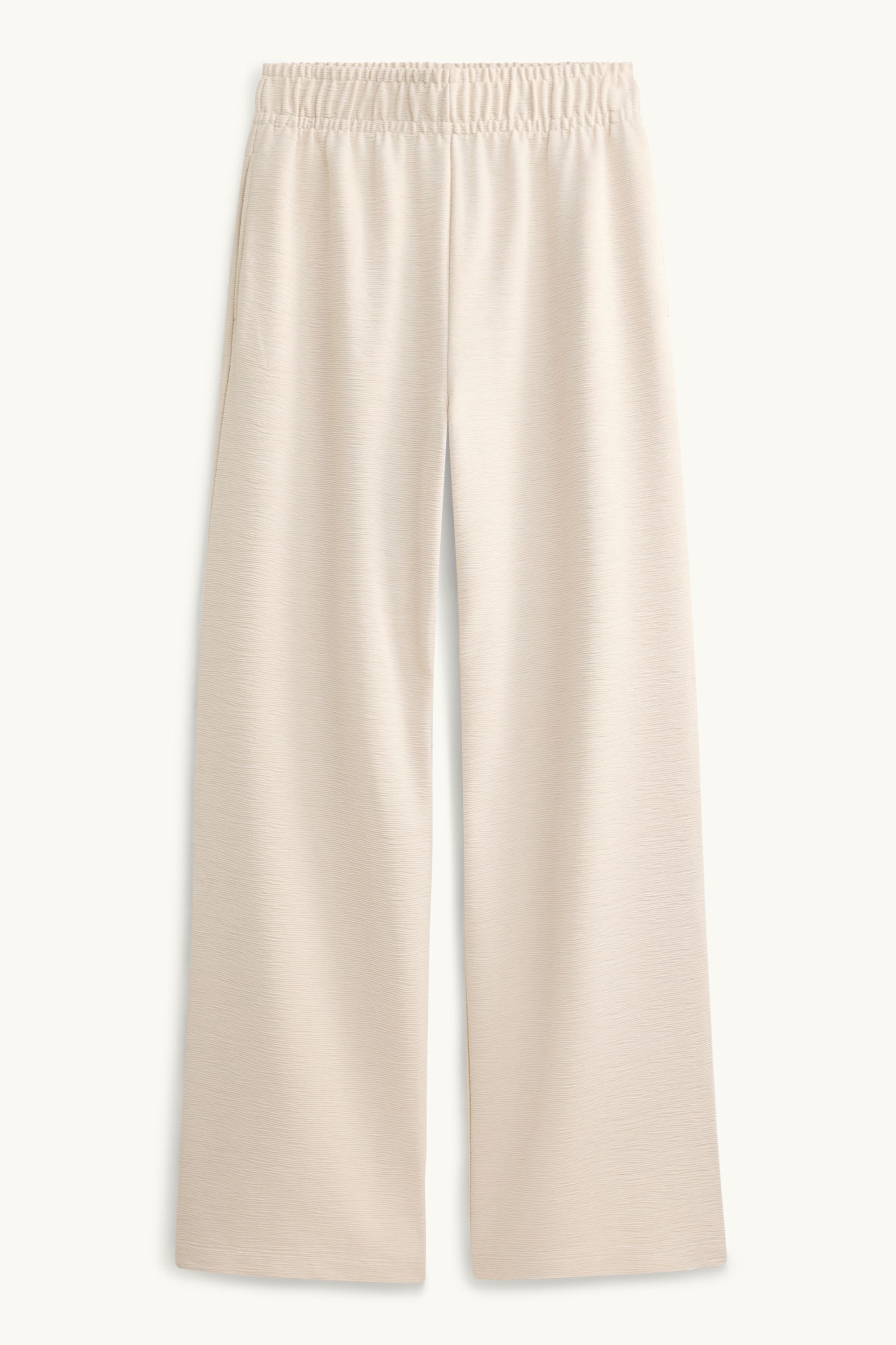 Joggers - ribbed cremewhite