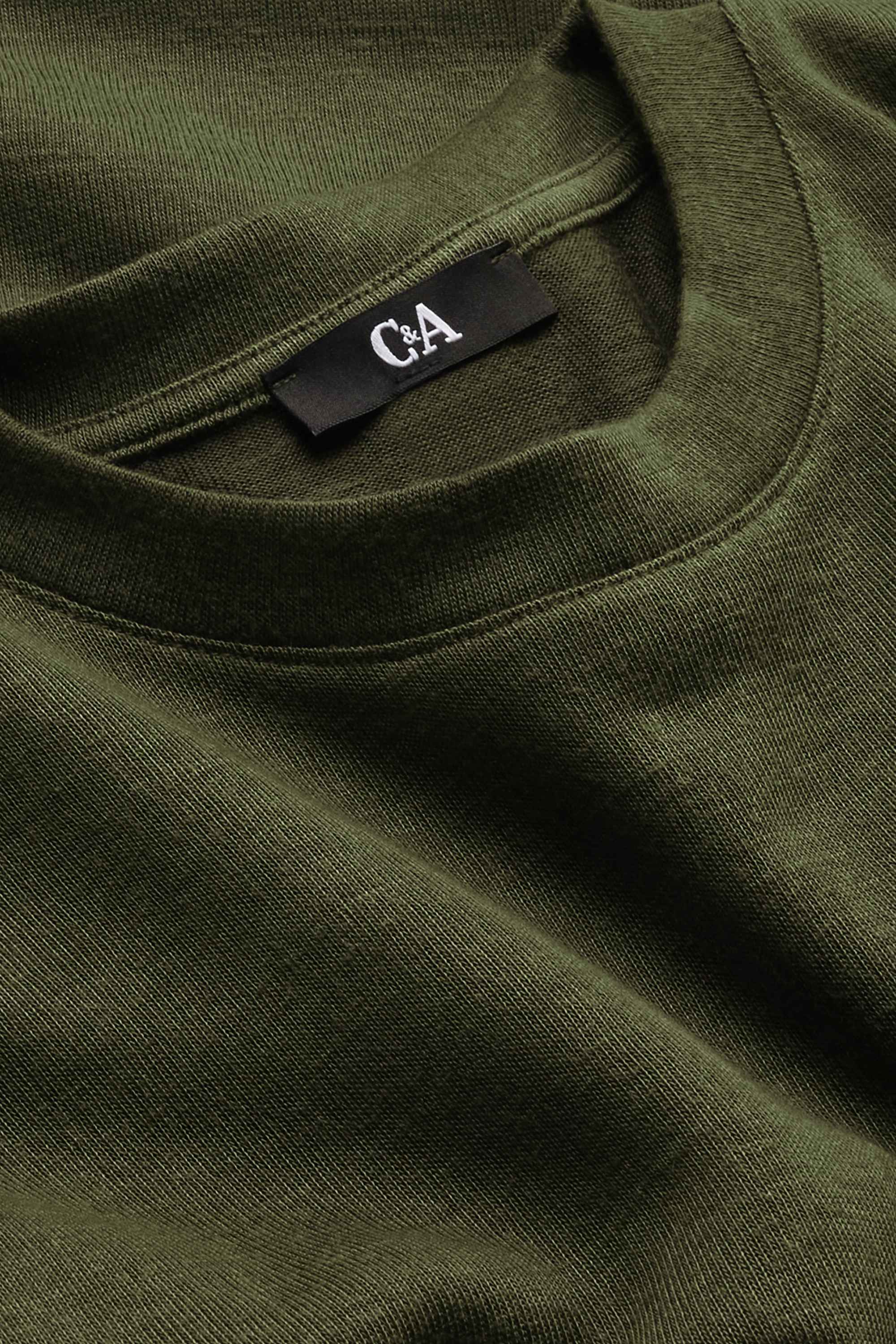 T-shirt - relaxed fit khaki