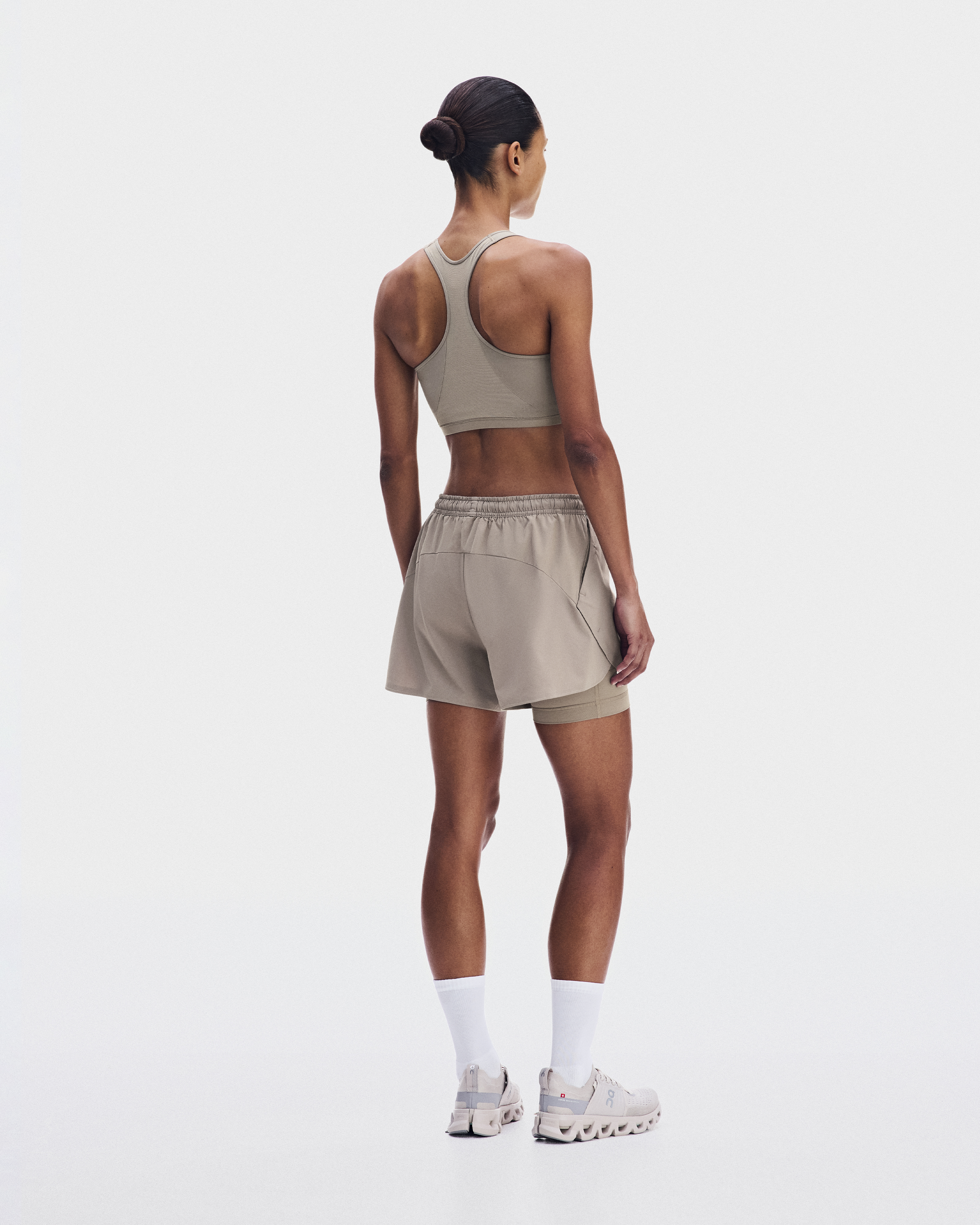 Train 2-in-1 Shorts - Clay