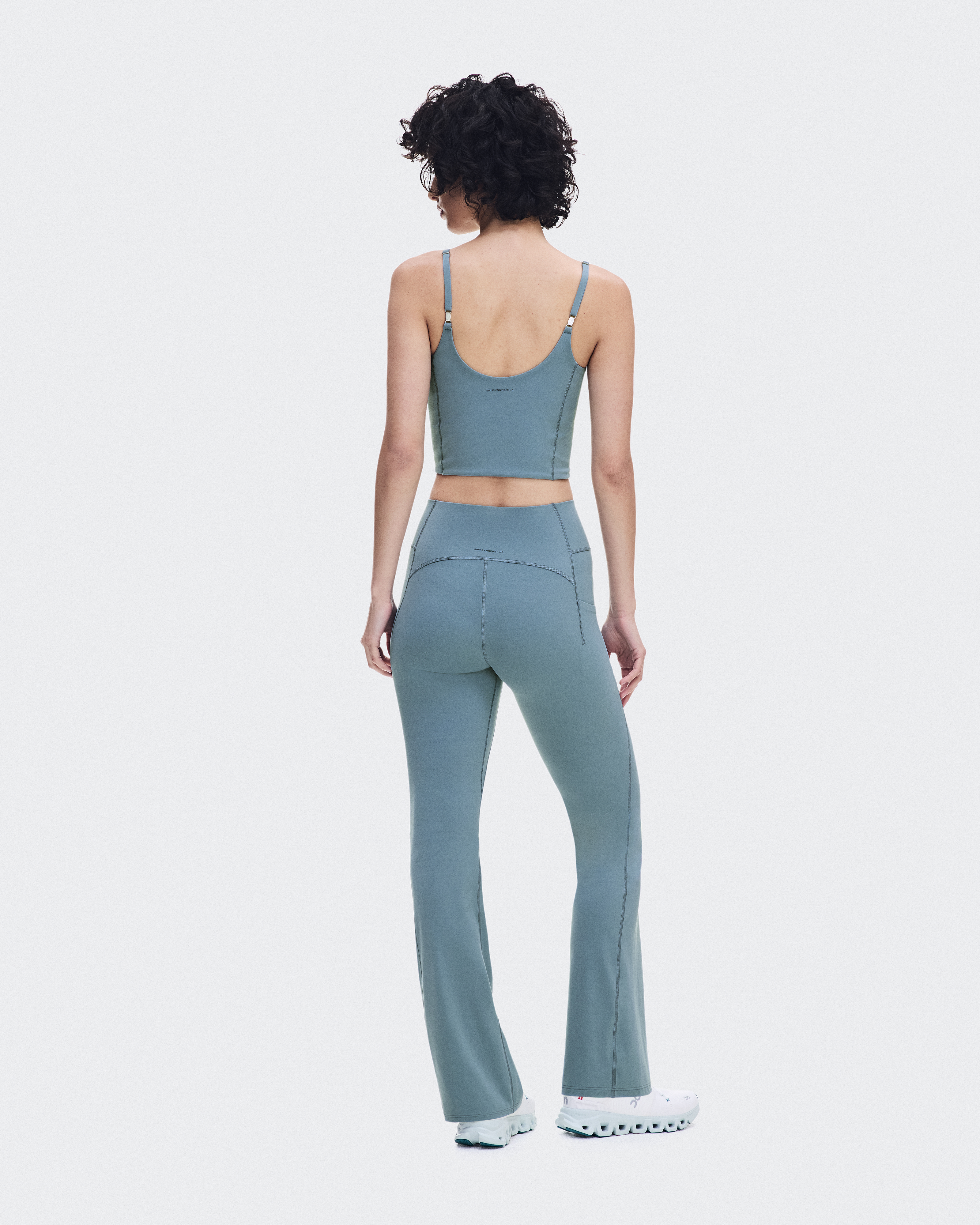 Studio Flared Pants 30" - Agave