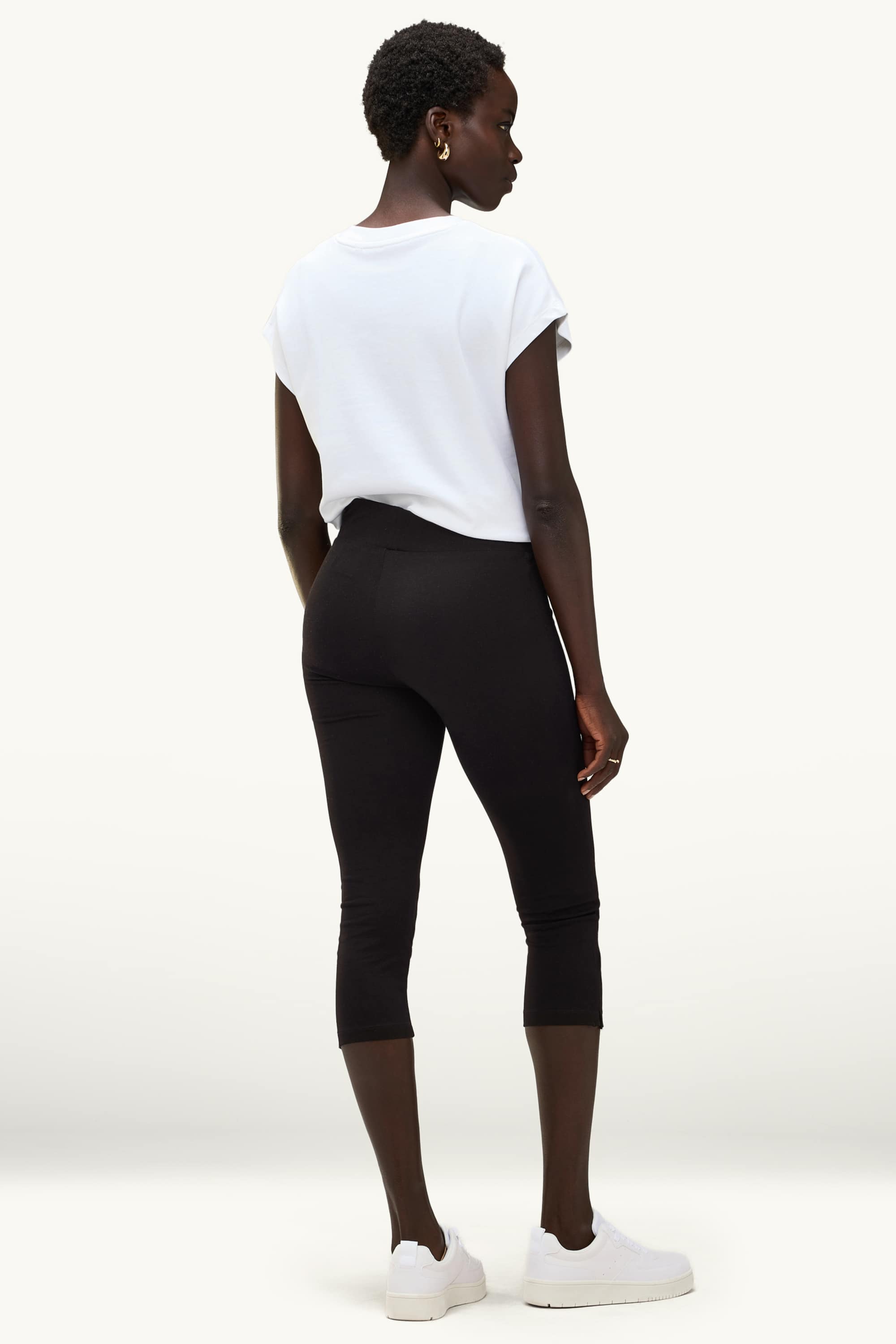 Multipack of 2 - capri leggings black (1)