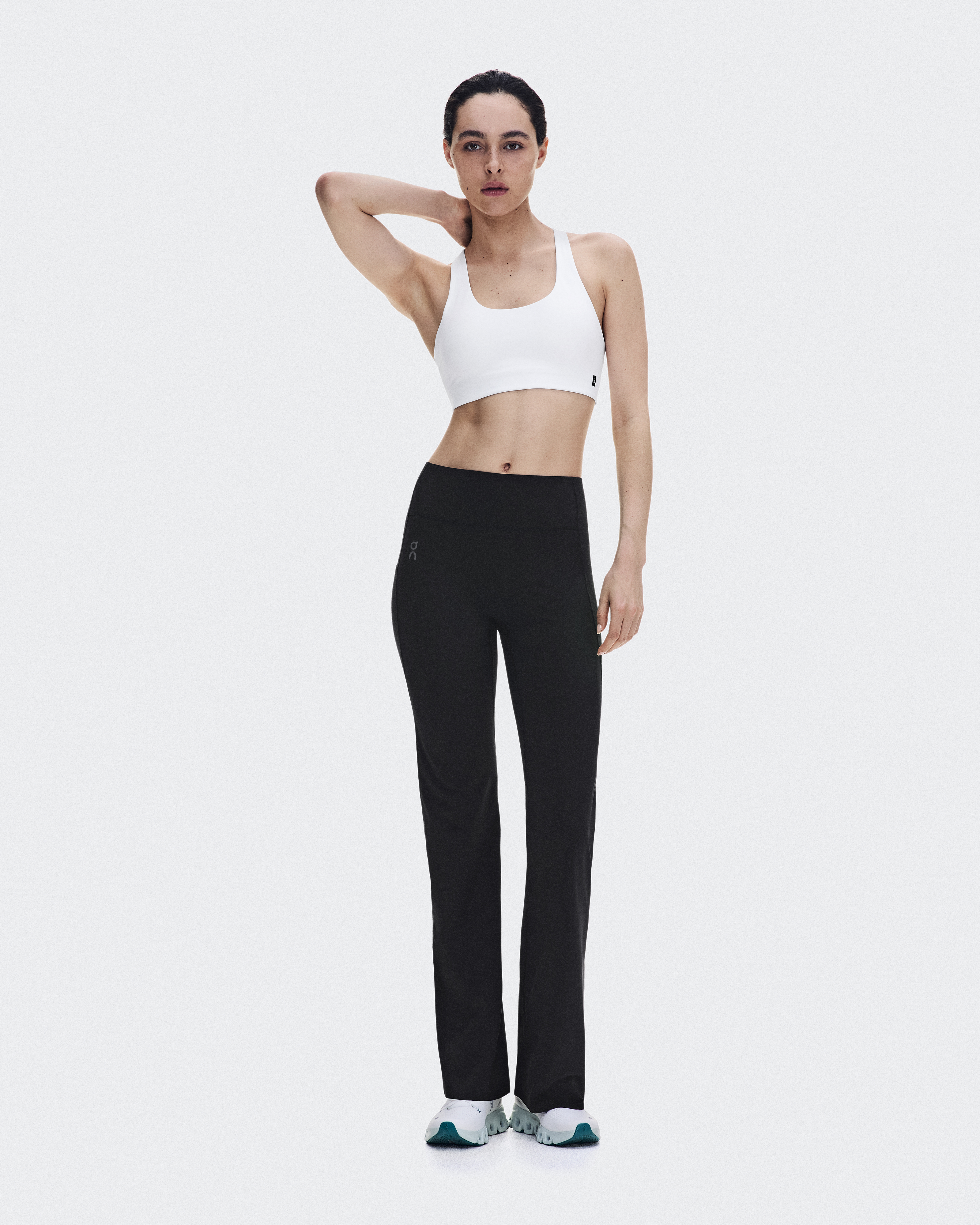 Studio Racerback Bra - White