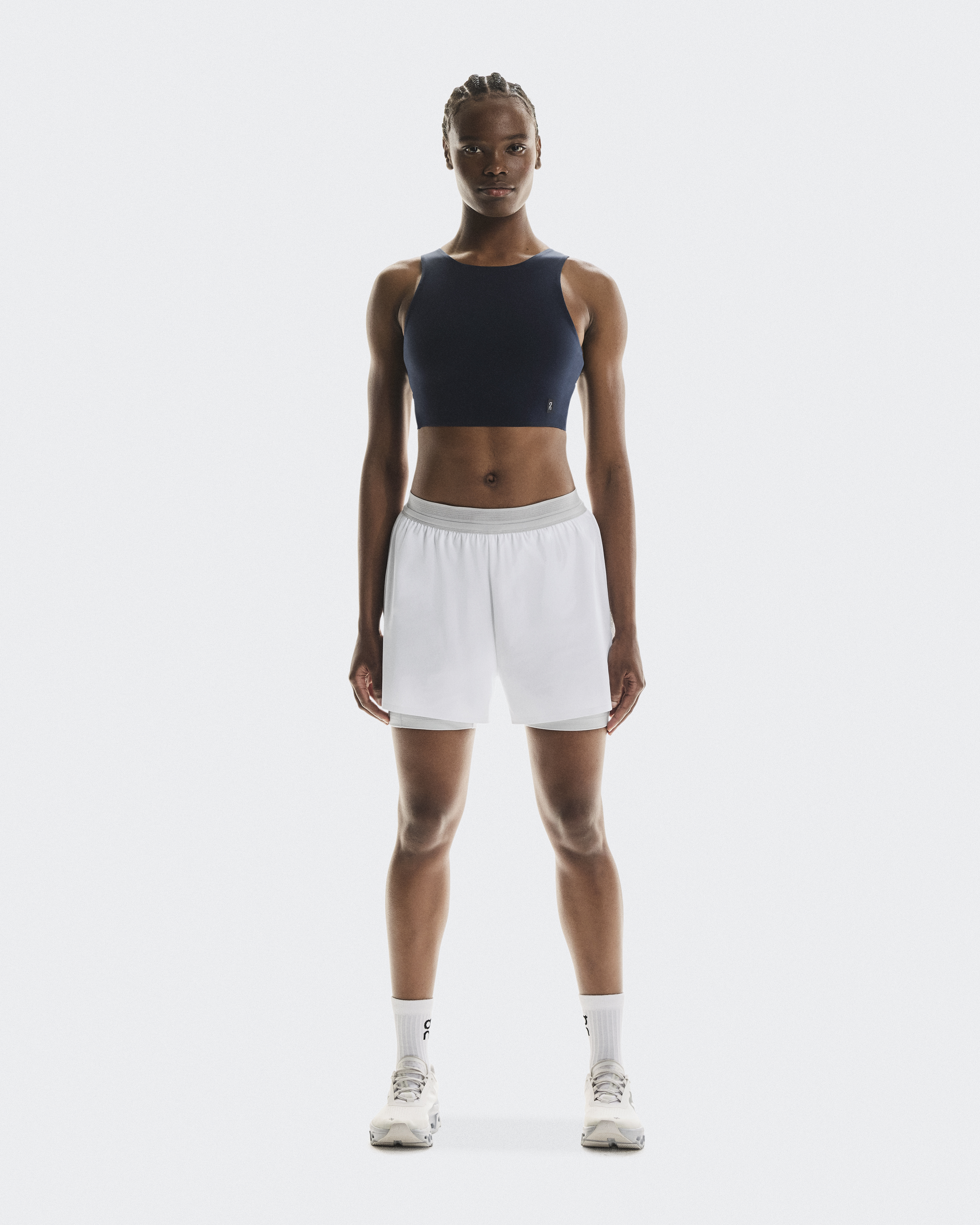 3" Performance 2/1 Shorts - White | Glacier