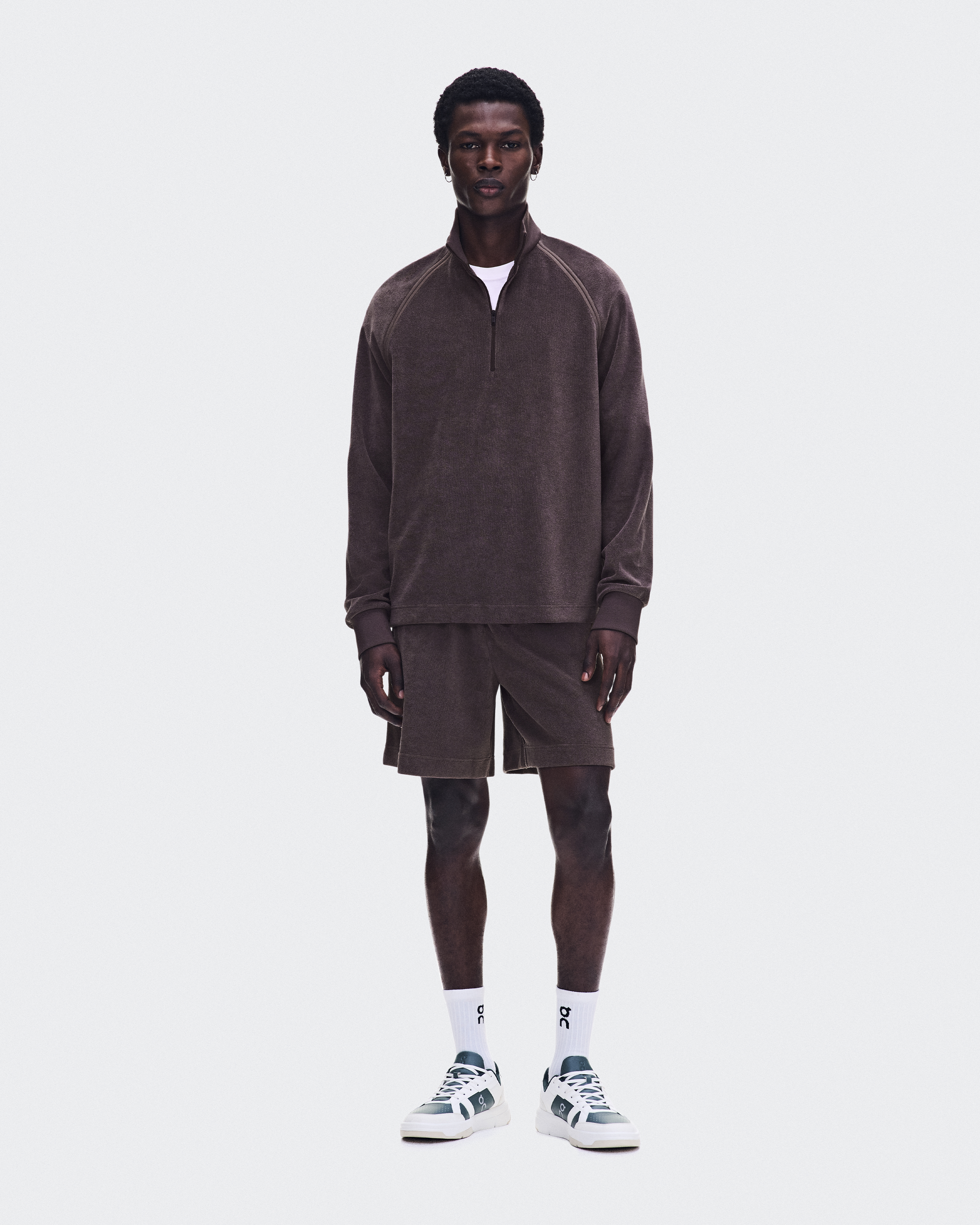 Courtside Pullover Terry - Mulberry