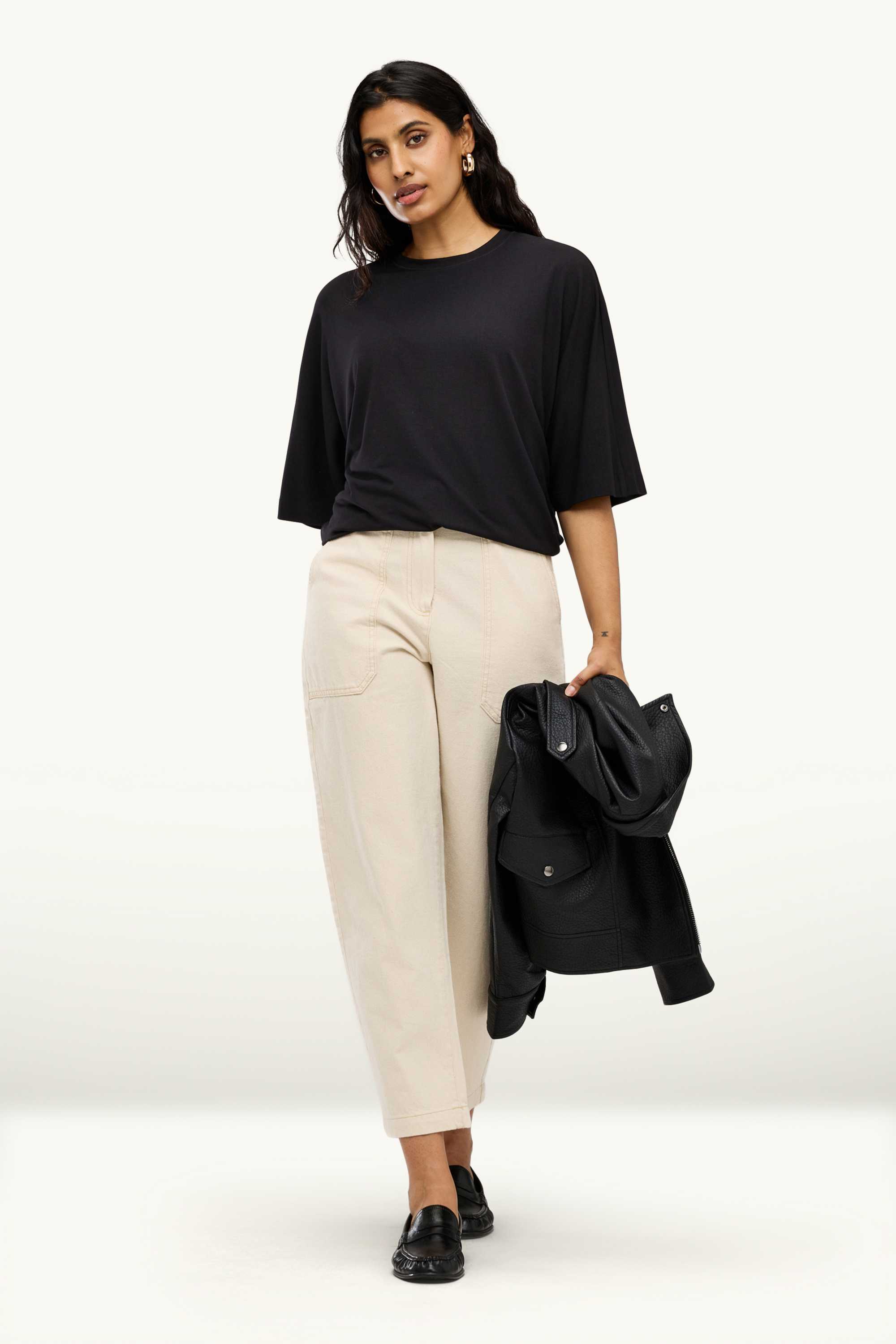 T-shirt - relaxed fit black