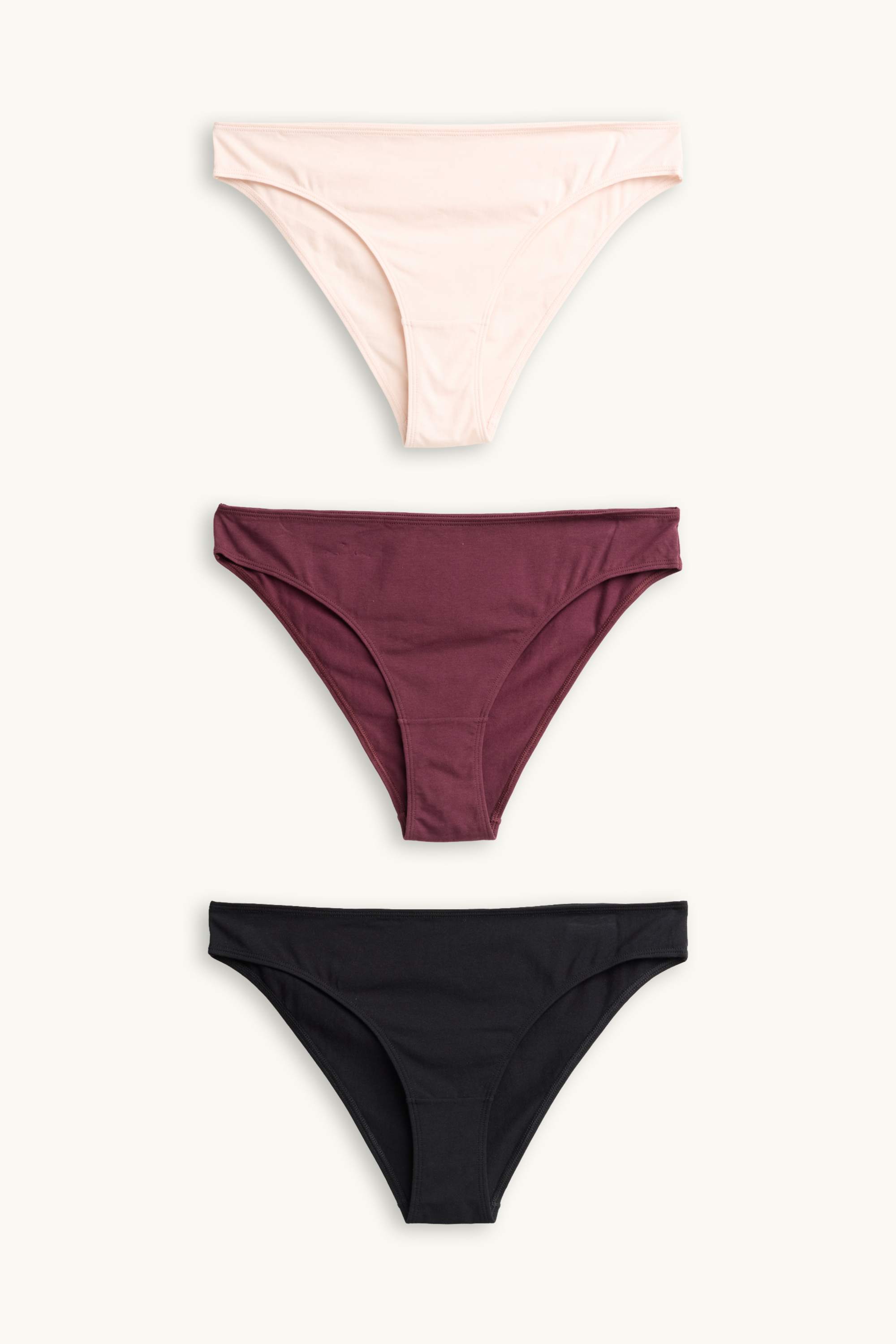 Multipack of 3 - knickers bordeaux