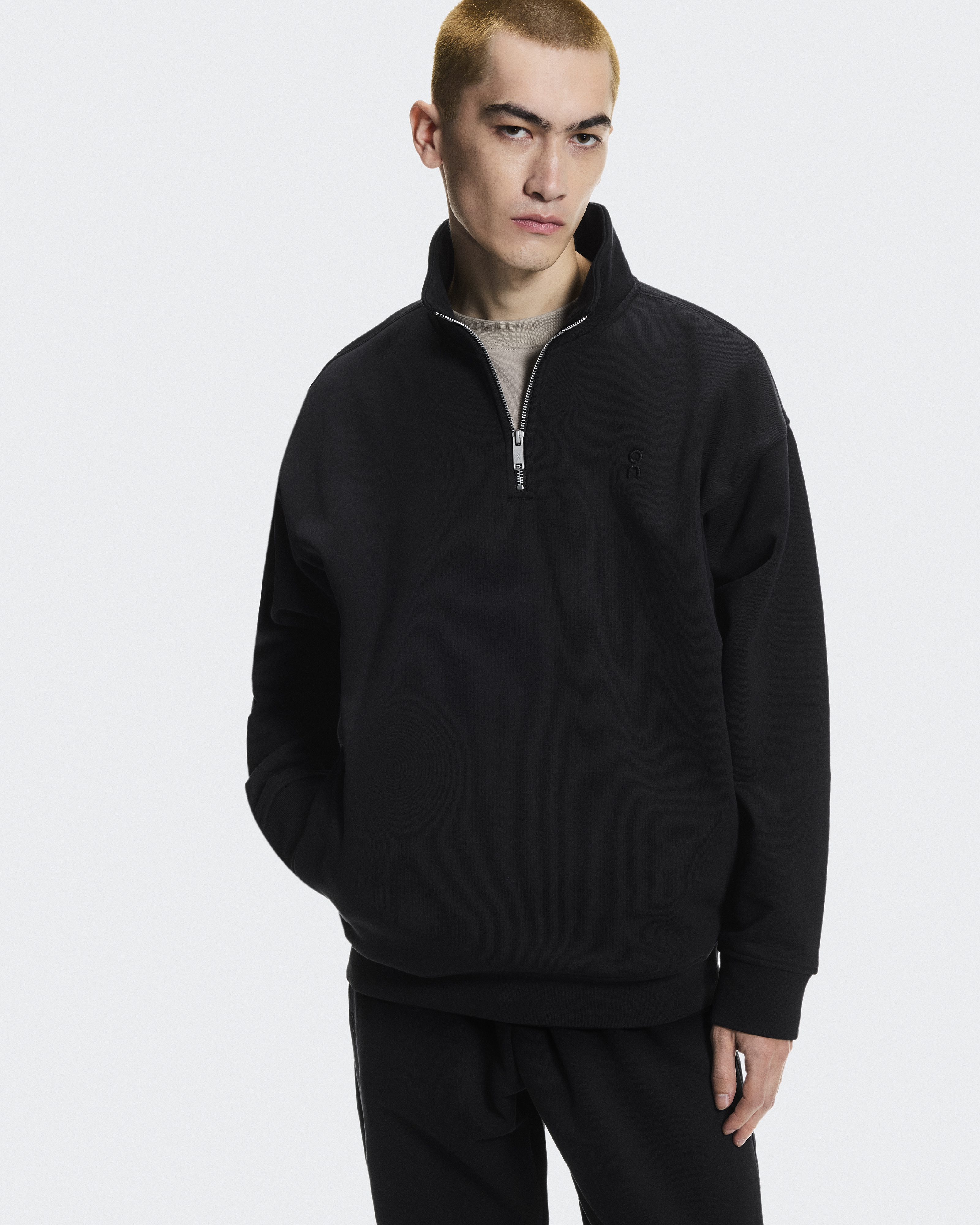 Club Collective 1/4 Zip - Black