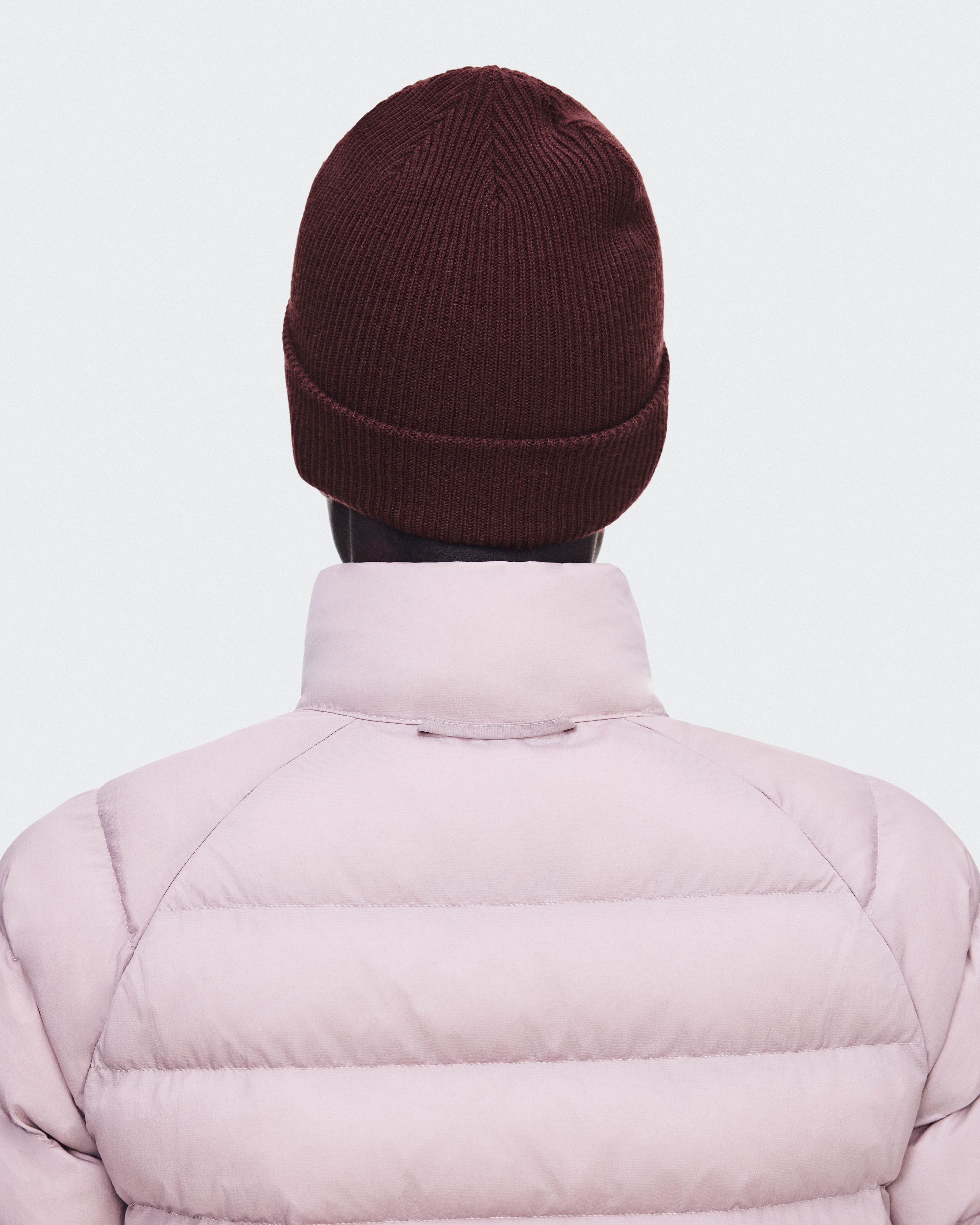 Merino Beanie - Maroon